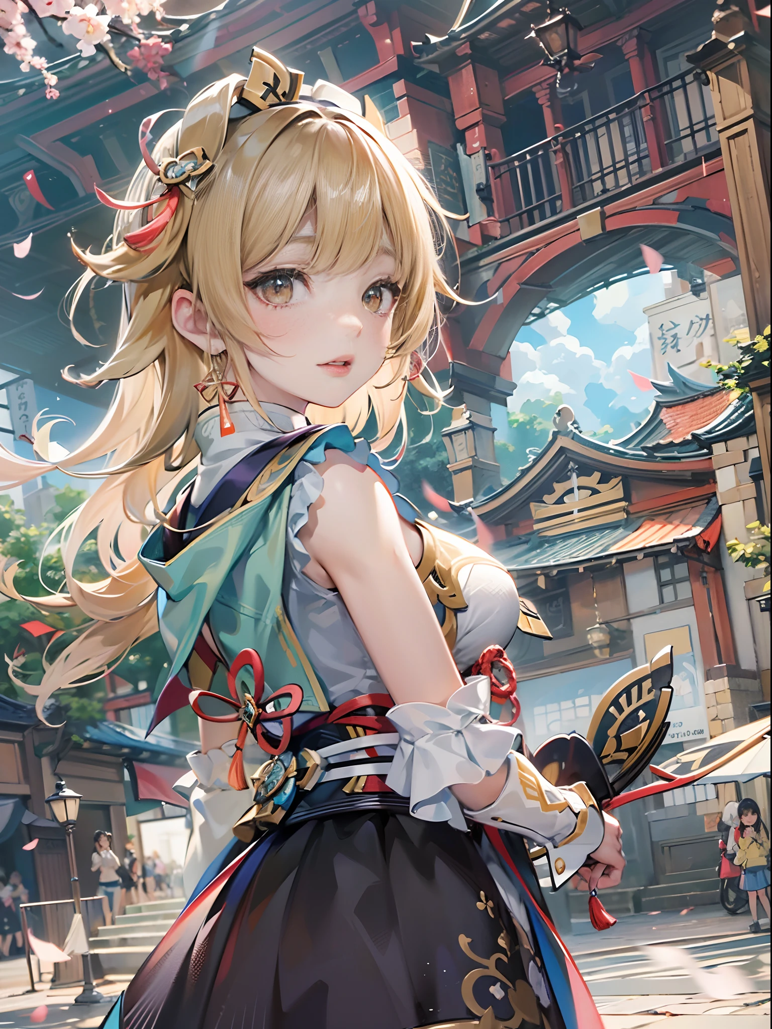 ((Best Quality, 8K, Masterpiece: 1.3)), [Genshin Impact 1.5], Kamisato Ayaka, UHD, HDR
