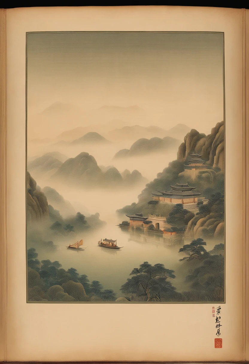 "Kindly, Create a high-definition image of a cloth book,Capture the spiritual meaning of this cloth book. The image should convey the importance of Chinese li, Present it with solemnity and respect. Use soft lighting to highlight cover and page details, Emphasize its texture and aging, If applicable. Place the Bible in an environment that evokes a sacred environment, Like the wooden shelves of ancient libraries or illuminated altars. Colors should be subtle and typographic, Introduce yourself, Should be elegant and discreet. The image should inspire a sense of awe and spiritual connection to the p's contained in the cloth book."