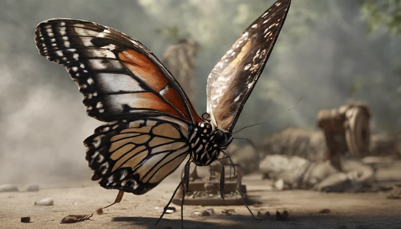 Butterfly chariot
