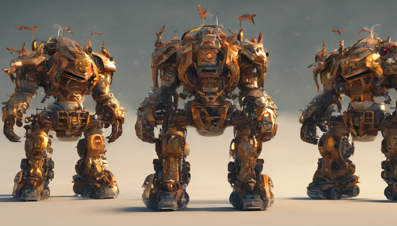 Buffalo beast" Mecha float