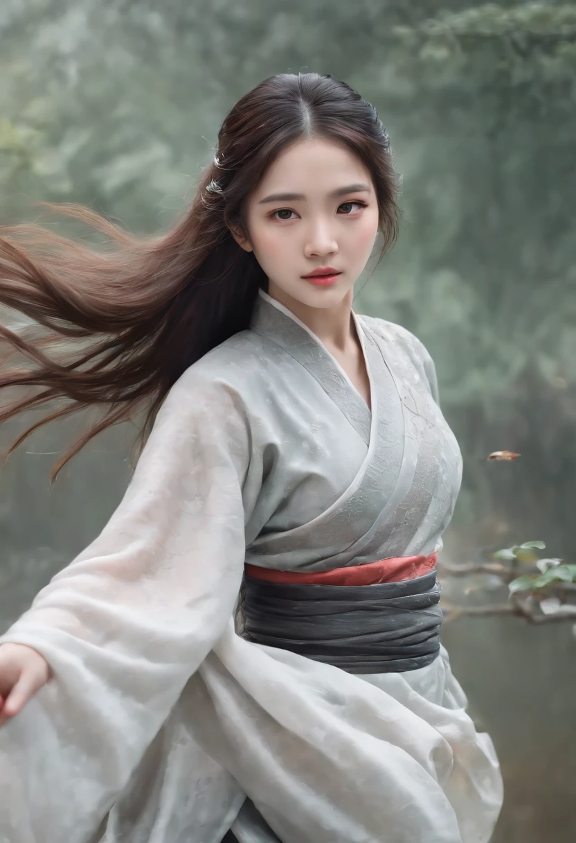 dramatic angle,(fluttered detailed ink splashs), (illustration),(((1 girl))),(long hair),(rain:0.6),(expressionless ,hair ornament:1.4),there is an ancient palace beside the girl,chinese clothes,(focus on), color Ink wash painting,(ink splashing),color splashing,((colorful)),[sketch], Masterpiece,best quality, beautifully painted,highly detailed,(denoising:0.7),[splash ink],yin yang, (the most beautiful art in the world:1.2)
