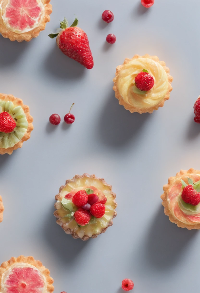 a delicious pastry, cinematic, professional photography, studio lighting, studio background, advertising photography, intricate details, hyper-detailed, ultra realistic, 8K UHD