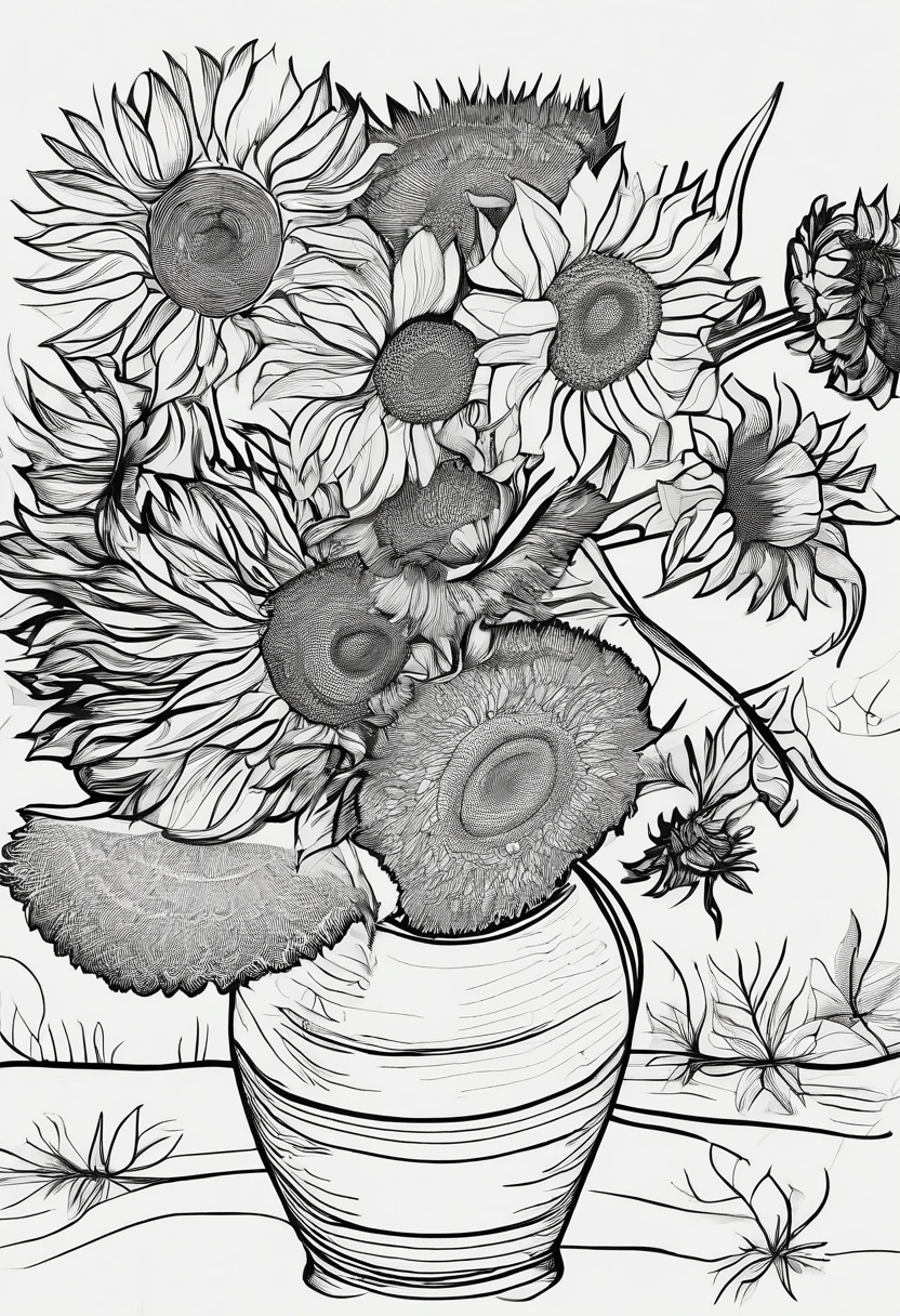 Van Gogh's sunflowers