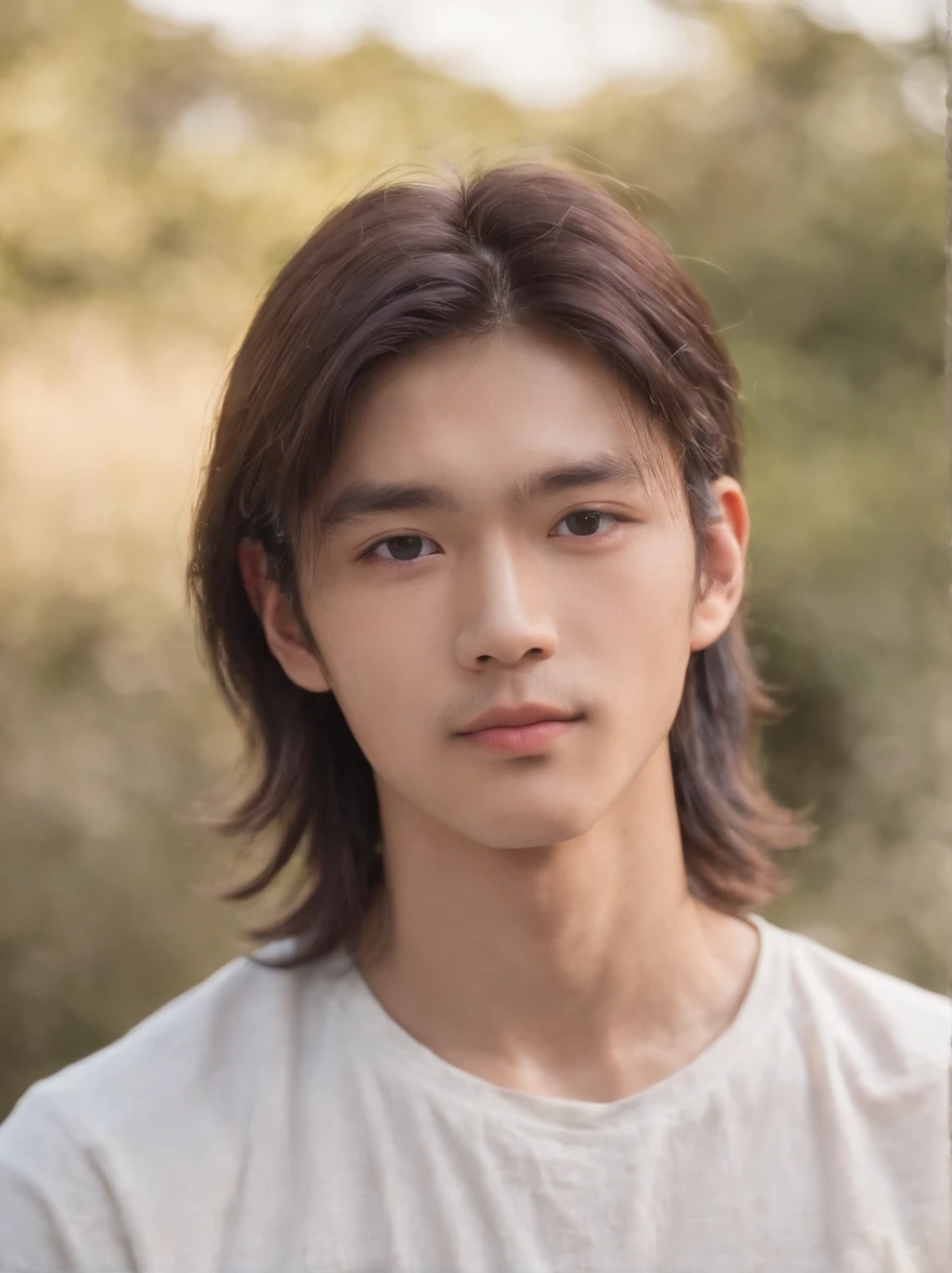 Hidemi Shimada,japanese boy , 18 years old, student, Seaside, boy,White shirt, sunlight, light, 35mm focal length, angle, natural light, bright, soft, minimalist, clear subject, captured in a half-body shot,photography, cinematic, high detail, hyper quality, high resolution, HD, 8K, Romanticism, close-up, dslr, character,