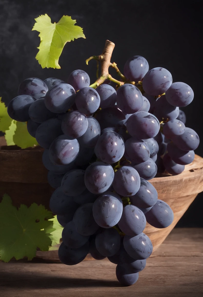 grapes,fermenting,splashes, cinematic, professional photography, studio lighting, studio background, advertising photography, intricate details, hyper-detailed, ultra realistic, 8K UHD