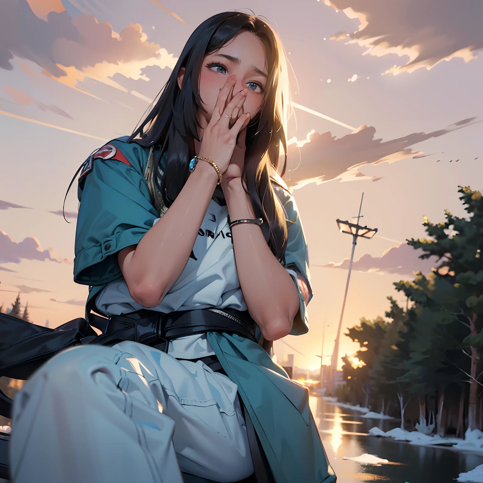 (masterpiece, 16k,8k,4k ,ultra detailed:1.1),(beautiful face:1.1),(1girl:1.1),yo,super model,(lift skart:1.3),(urination:1.4),(embarrassed:1.2)