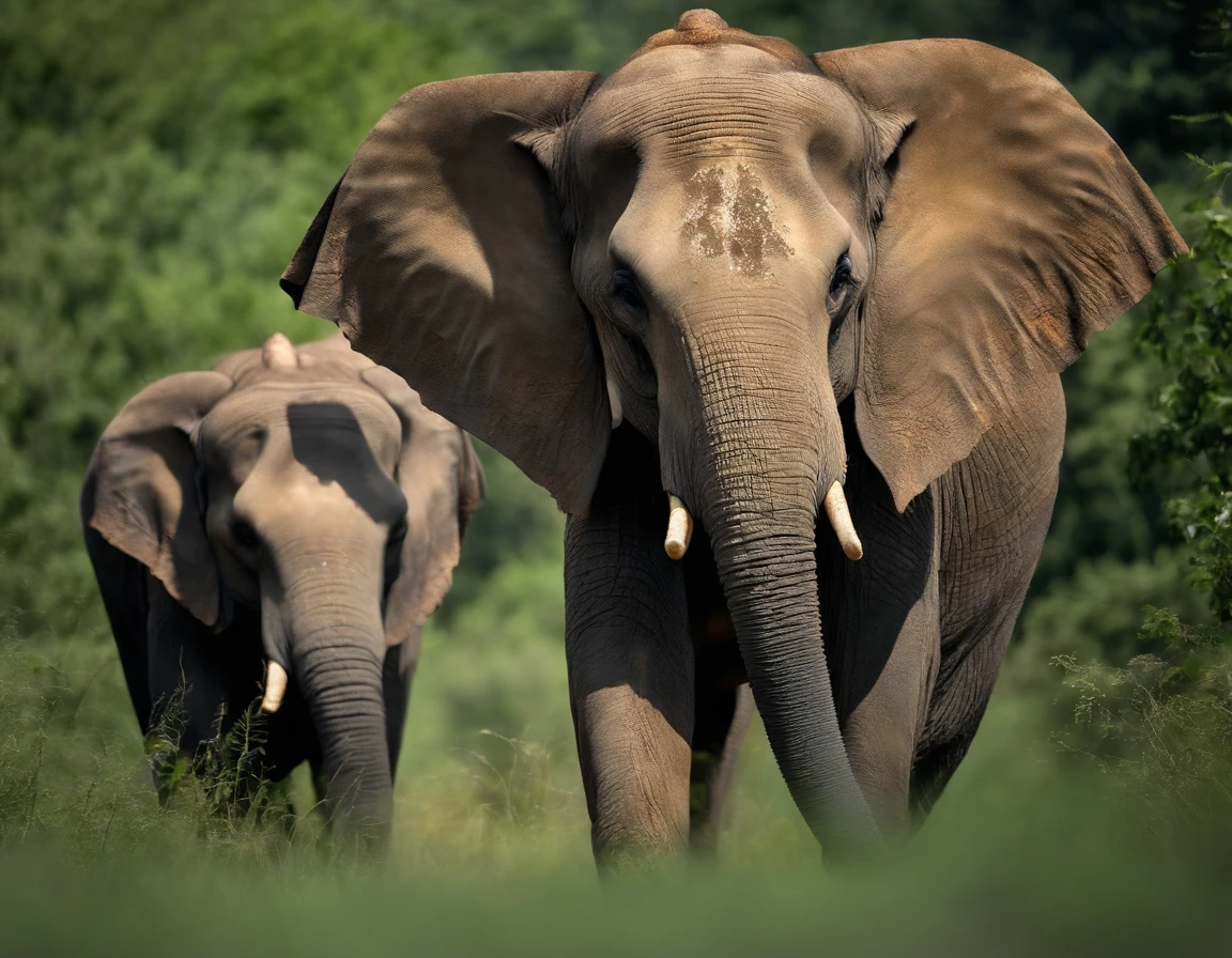 Hunting a Sikh elephant