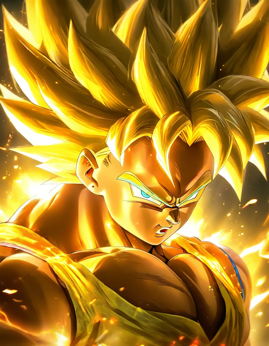 SuperSaiyan,Faraway view,tmasterpiece,high detal,best qualtiy,A high resolution,16k,in a panoramic view,hyper HD:: --v 5