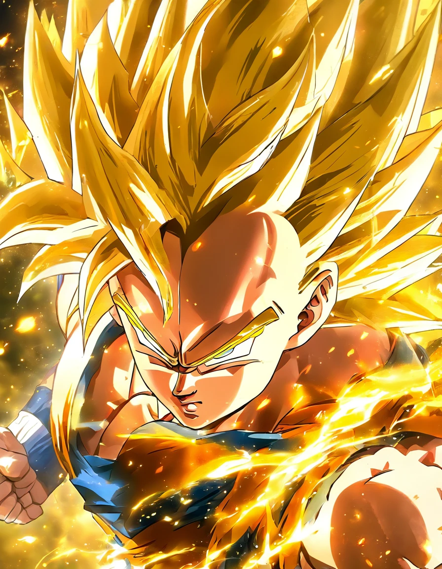 SuperSaiyan,full bodyesbian,tmasterpiece,high detal,best qualtiy,A high resolution,16k,hyper HD:: --v 5
