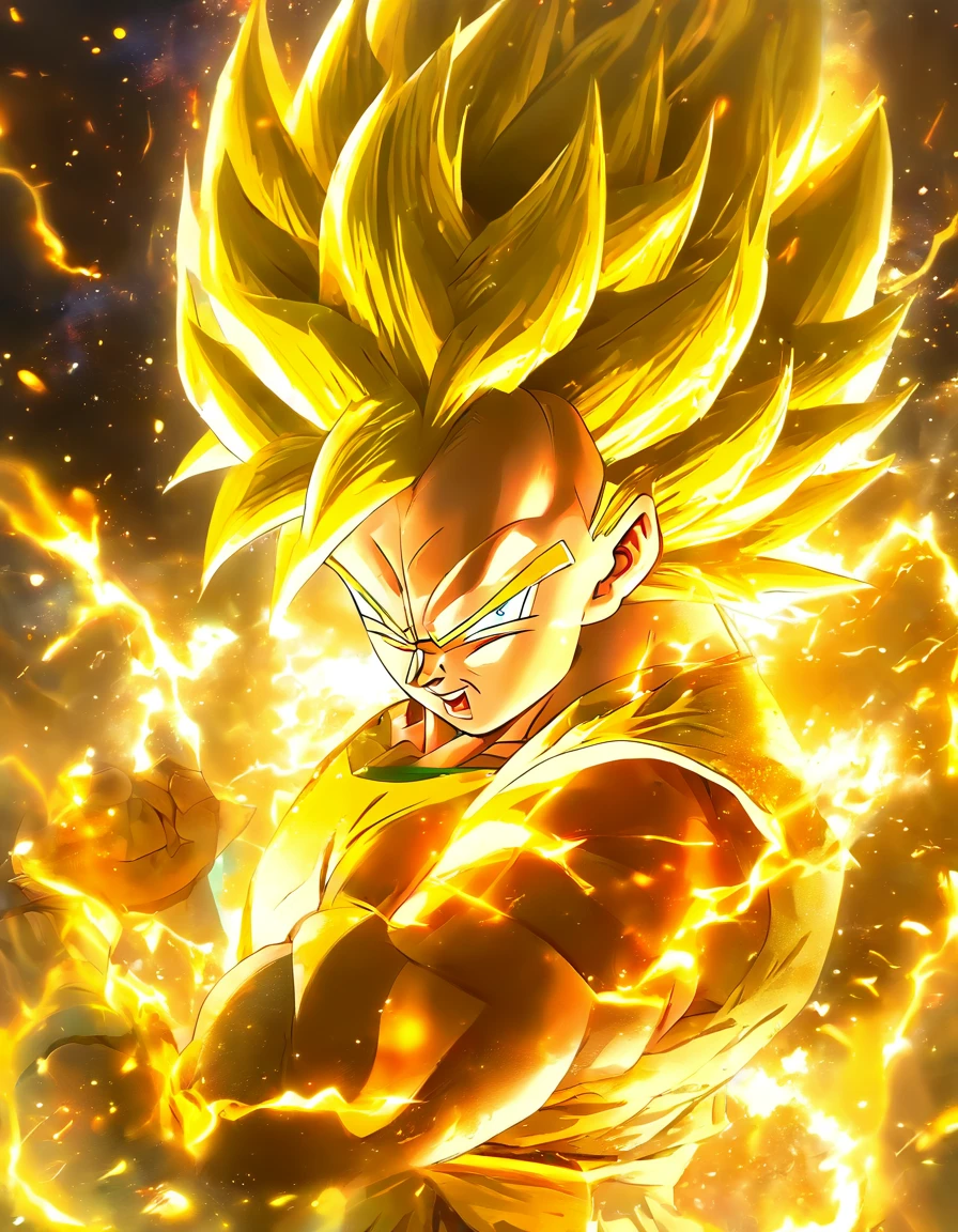 SuperSaiyan,viewed from bird's-eye,tmasterpiece,high detal,best qualtiy,A high resolution,16k,hyper HD:: --v 5