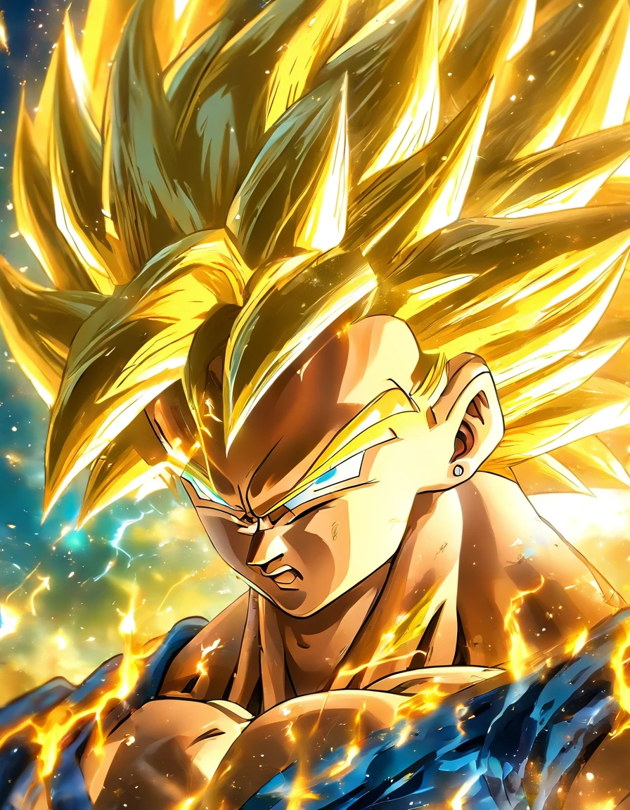 SuperSaiyan,viewed from bird's-eye,tmasterpiece,high detal,best qualtiy,A high resolution,16k,hyper HD:: --v 5