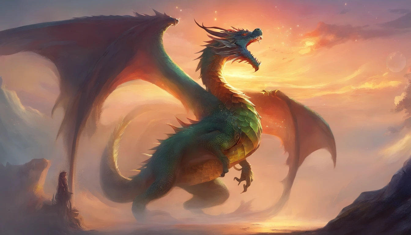 Dragon,The dragon head is reckless,Will fly