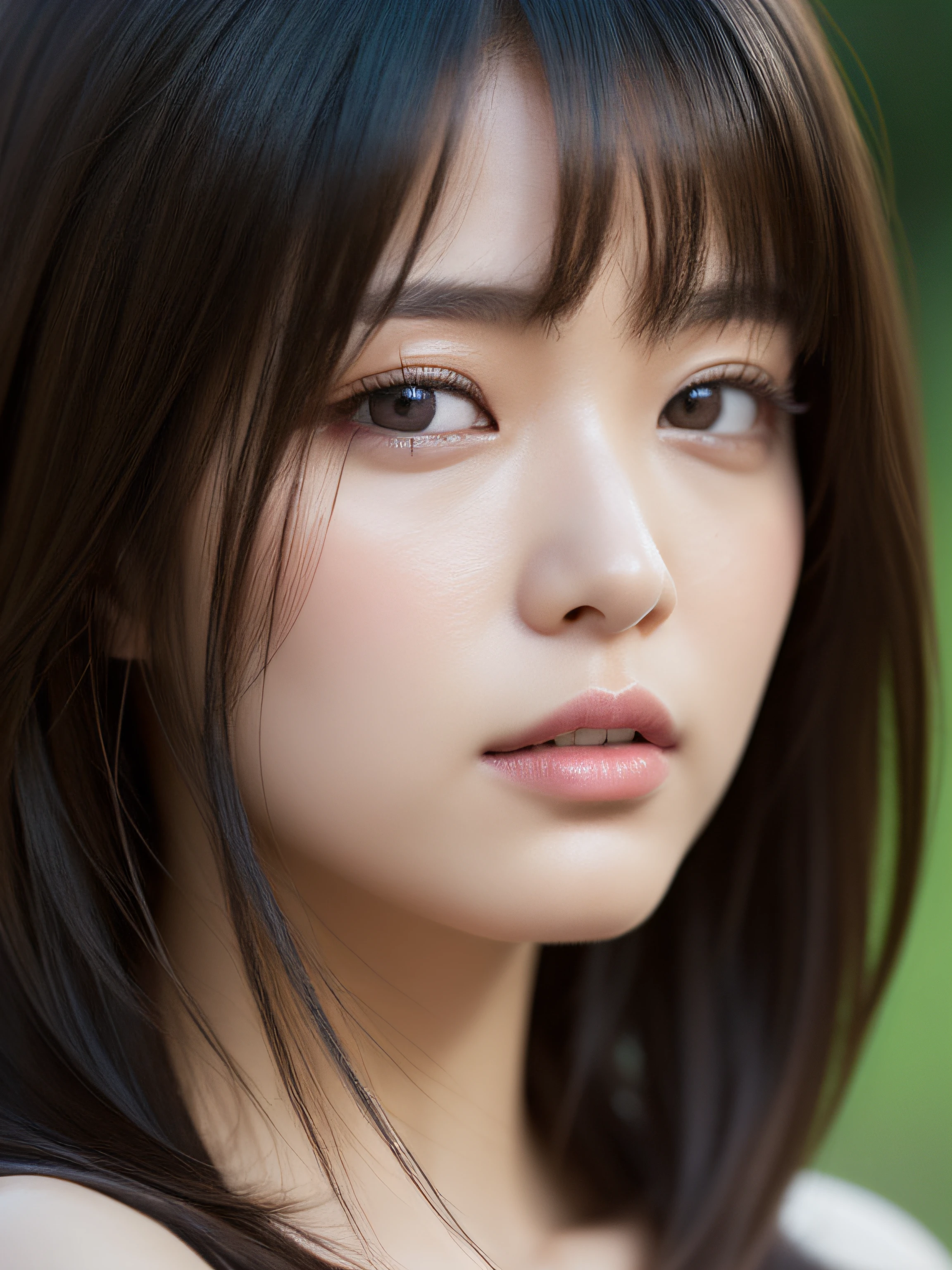 masutepiece, masutepiece, of the highest quality, Best Quality,1 Japan Women、slenderbody、tiny chest、 Realistic, Unity, 8K Wallpaper, Official art, Very detailed CG Unity 8K wallpaper, (Realistic: 1.4), Super Detail, High resolution, Super Detail, amazing, Fine detail , Film Lighting, (brown|Black hair:1.4), Medium Hair, (Reality Skin:1.2), (Light brown skin:1.2), Beautiful details, Eyes and face are very detailed, Beautiful eye details, Huge file size, ultra detailed and beautiful, Dark eyes, Model Shot Style,