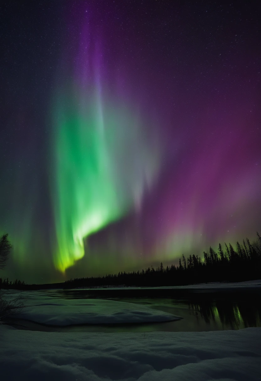 Background of the Northern Lights