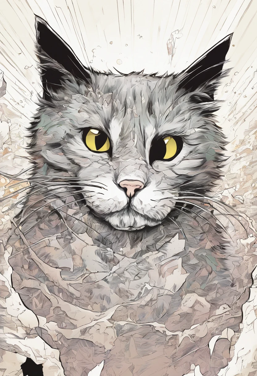 Eight-cracked cat