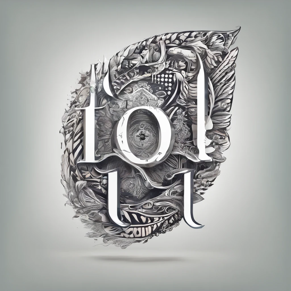 Turn the English letter "TIRCAT" into a design icon