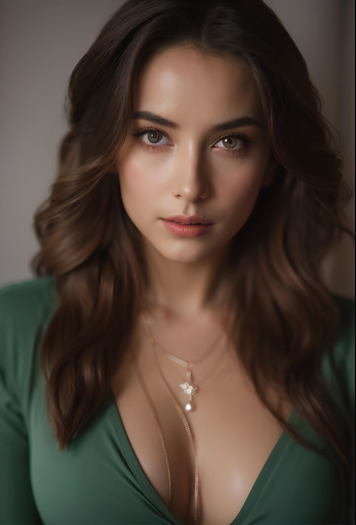 femme, Regarder le spectateur, French braided hair , fleur Halter Robe, clivage, Garden landscaping, (rimlight)
