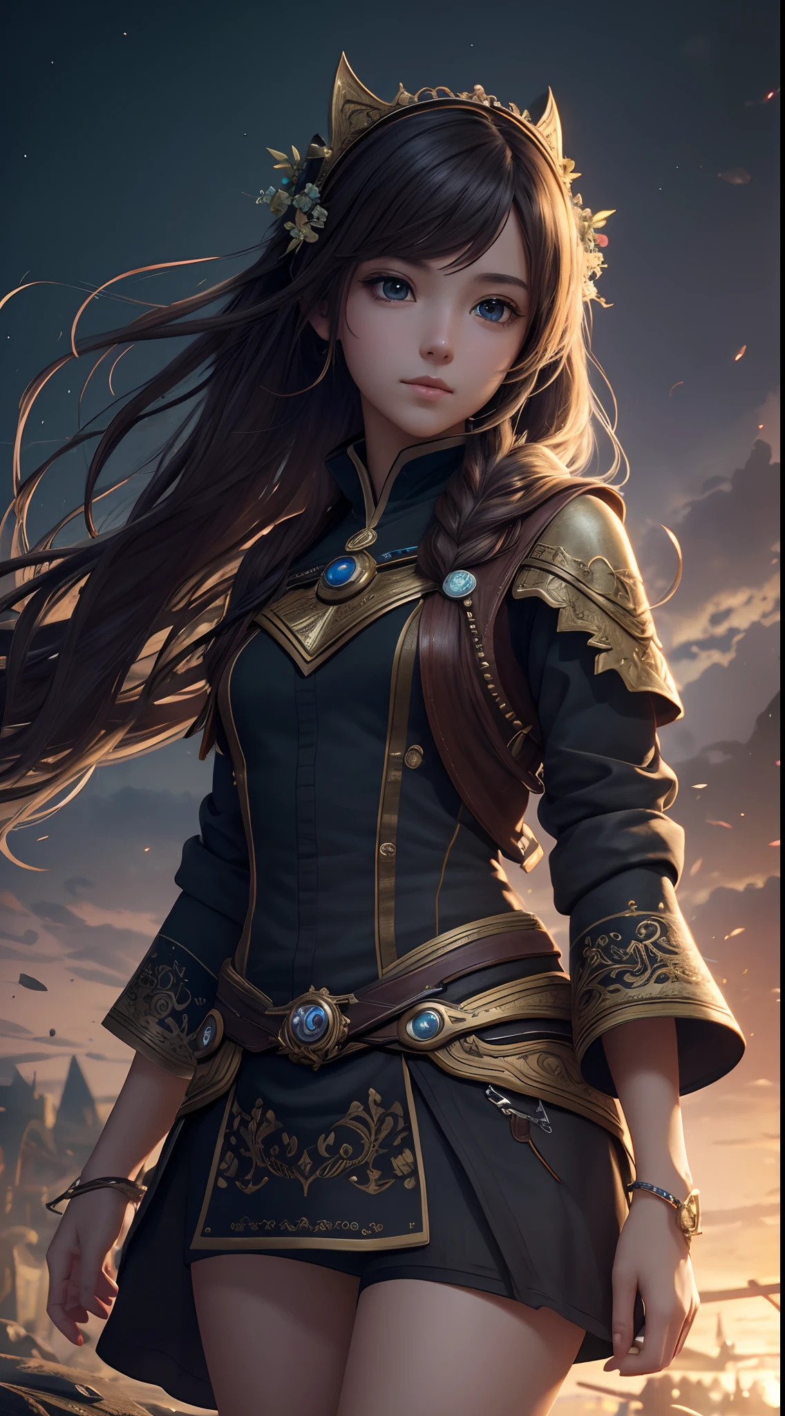 1girll,, Masterpiece,Best quality,asterpiece,Beautiful,Extremely detailed Cg Unity 8K wallpaper