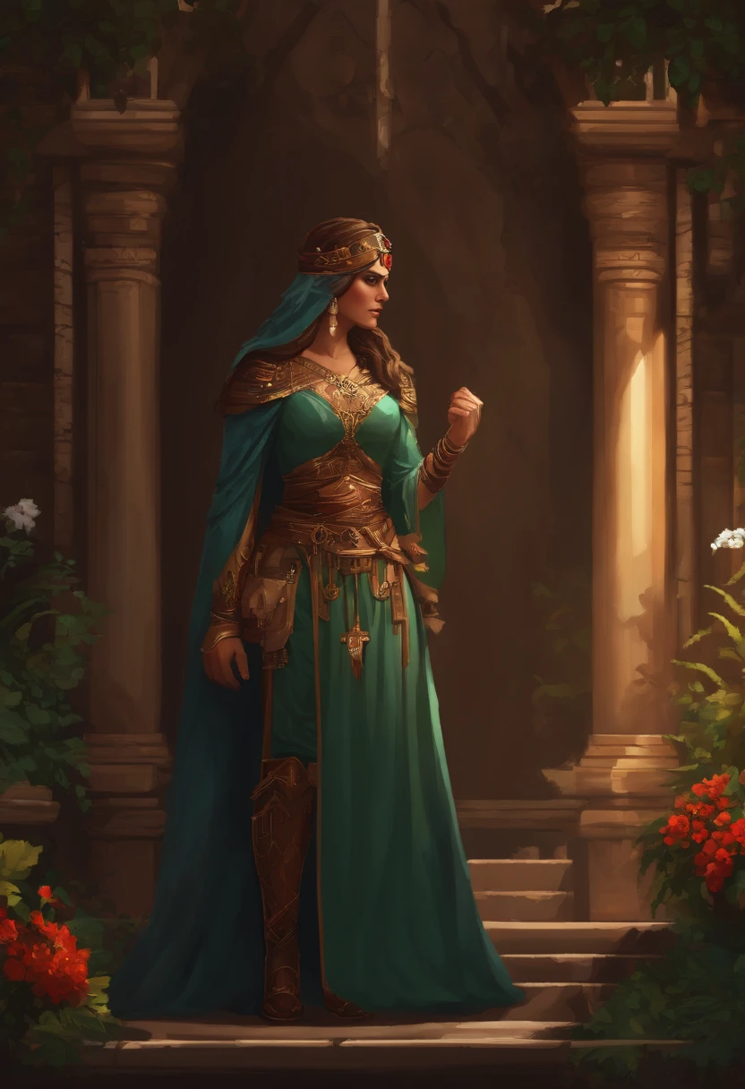 (Imagem: Epic pixel art, 64 bits) | (Personagem: esbelto, pose heroica, capa escura)