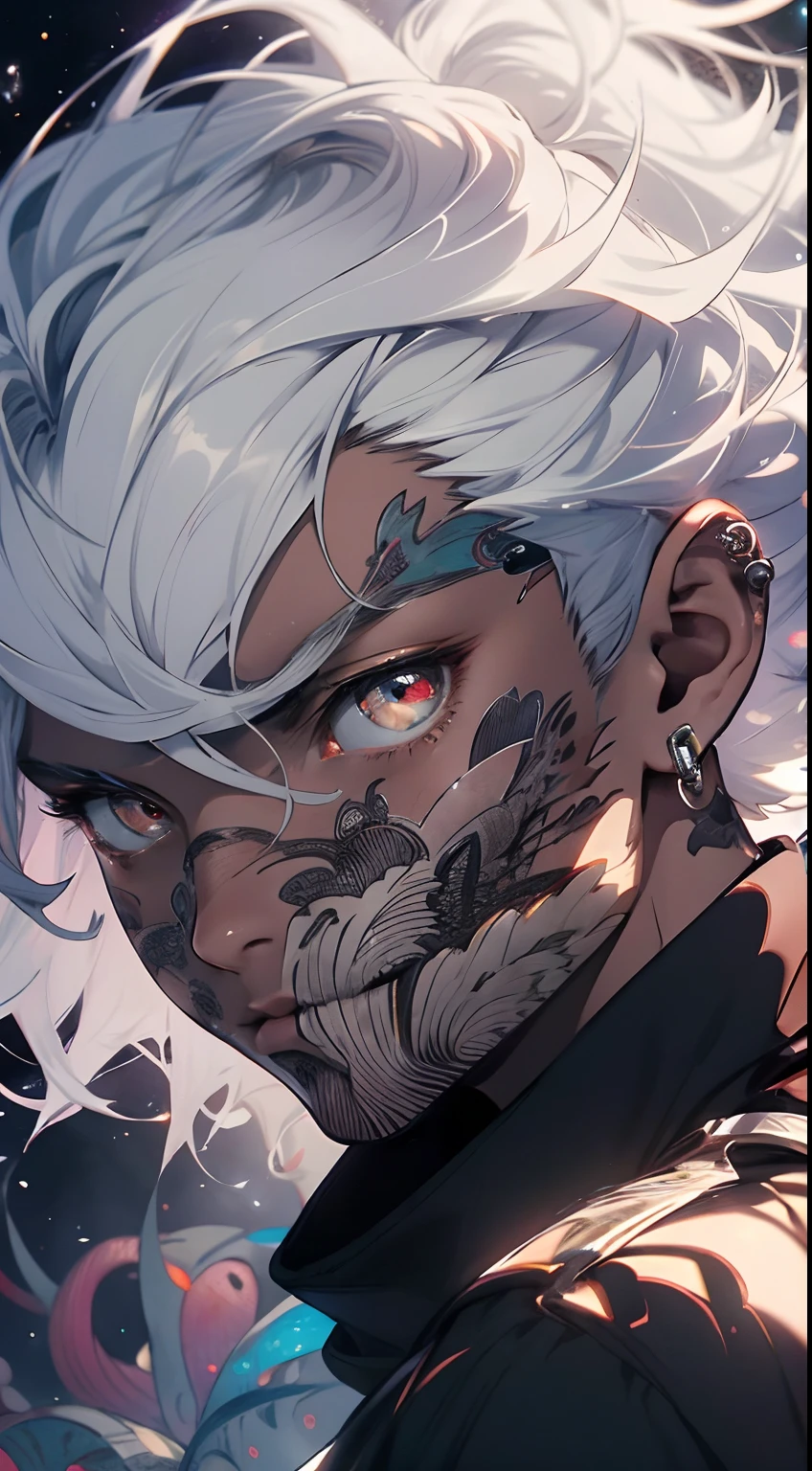 a girle, long dark hairs, The long ponytail flutters messily in the wind, The expression is extremely angry, The eyes are fierce. Dressed in a delicate damask Han dress, folded hands, The palm of the hand is surrounded by a blue aura, A fierce divine dragon in the background looks at the audience, The picture is very impressive, crazy, high detail, Action painting, anime style, Hyperrealism, chiaroscuro, ray tracing, blending, motion lines, optical illusion, character chart, projected inset, first-person view, cowboy shot, caustics, UHD, masterpiece, ccurate, super detail, high details, highres, 8k