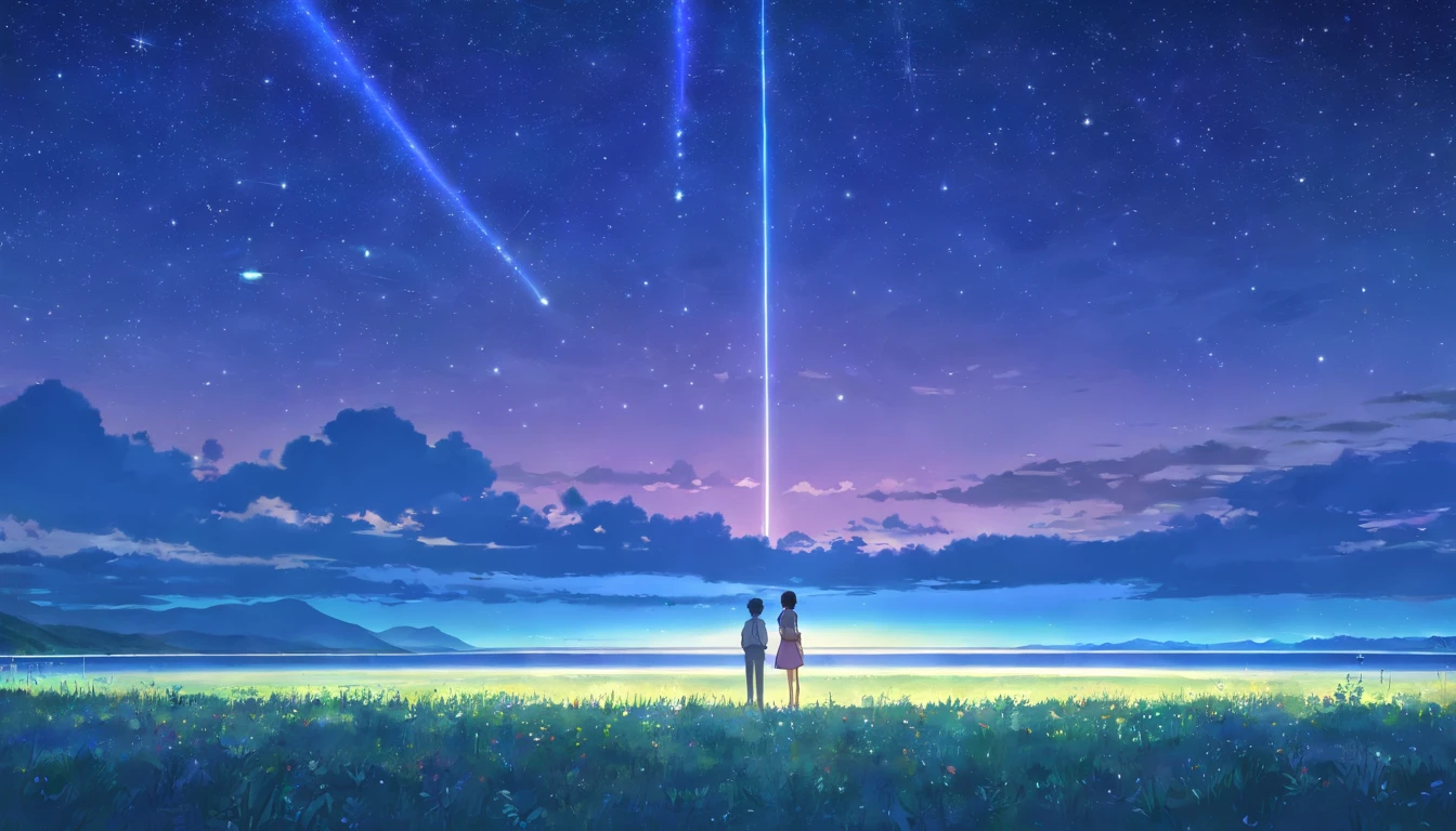 starrysky，empty of people