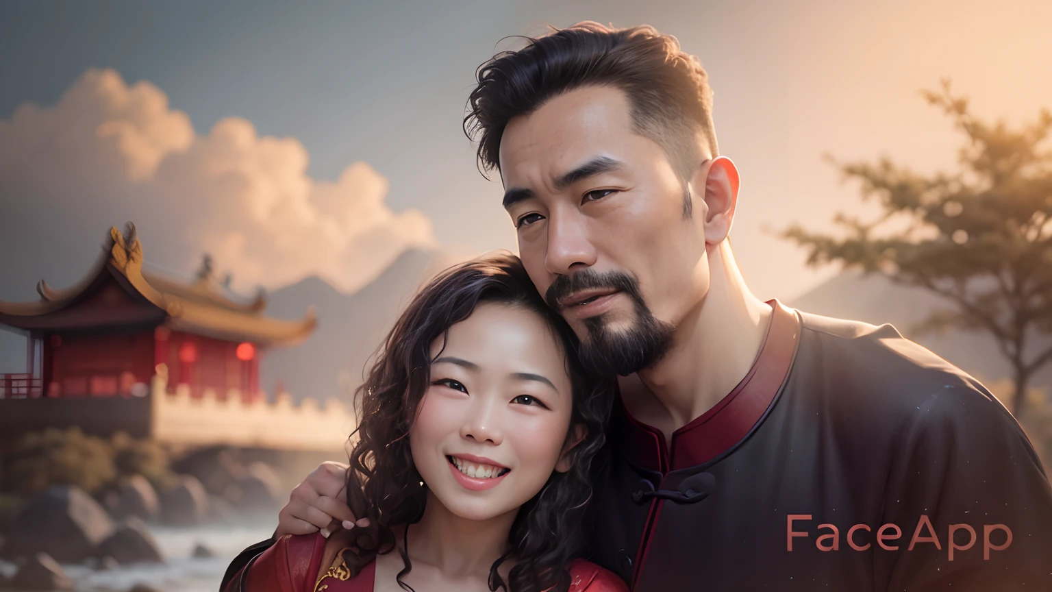 Chinese family photo
