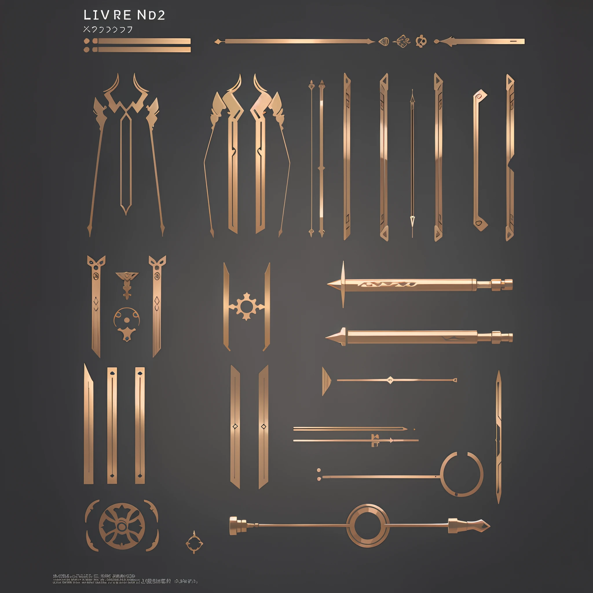 live2D character parts template, parts asset,live 2D vtuber model asset,