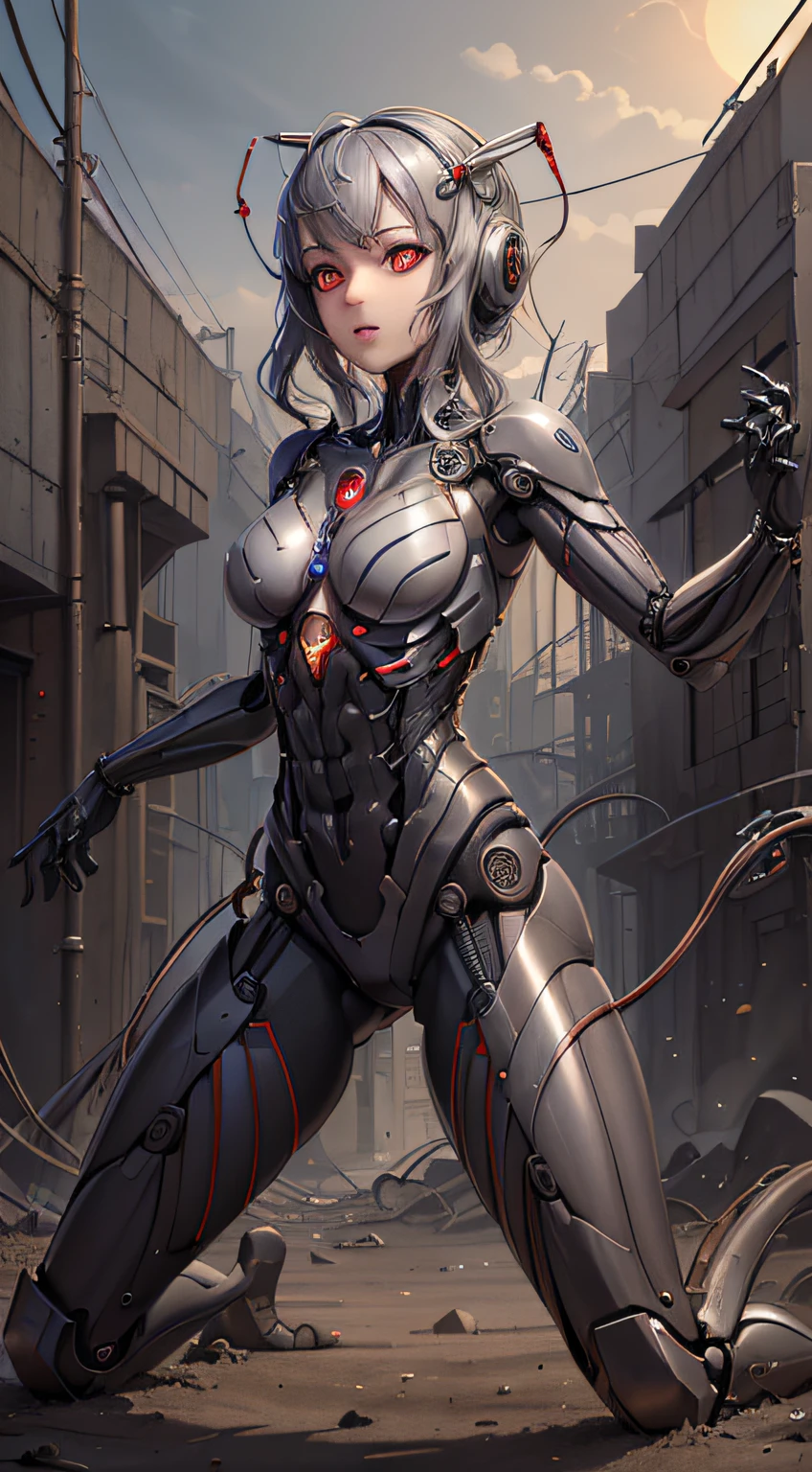 (Magazine Cover:1.4),Bold text,（masterpiece、8K、Ultra-delicate、hight resolution），(((Female Ultraman)))，(((No muscles，large Boob)))，(her head is tapering,The body is made of red and silver，blue armor,The arms present a streamlined design，On the chest there is a round calculator，Looks tall and thin，The overall shape is streamlined、Modern)，posed for photo，high-angle，city ruins，backgroung details,NSFW,Cameltoe,groin focus,the morning sun,((Open pussy:1.2)),((wet pussy:1.4)),(silver ponytail:1.1),red blush,Crying face,from below,(muscular legs:1.3),cum,((Shibari, arms behind back:1.4)), ((hands on back)), ((amarrada com cordas)), ((hands tied back)), ((rope restraint)),((Dog collars and leashes))