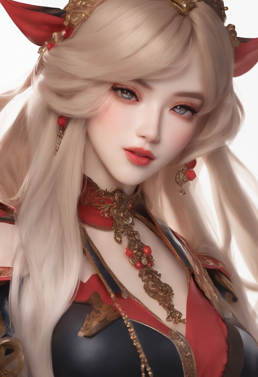 .masterpiece:1.2, best quality), realistic, (real picture, intricate details, depth of field), (1girl, solo), make up, parted lips, highly-detailed, perfect face, (skindentation), glossy coral lips, , blushing, Raiden baal (Raiden shougn) from genshin impact,high-detailed hands,