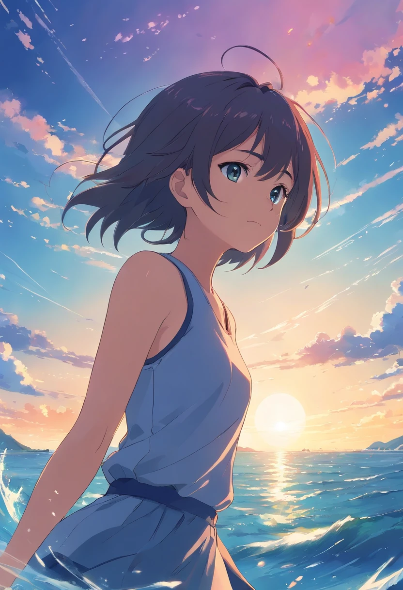 The sea