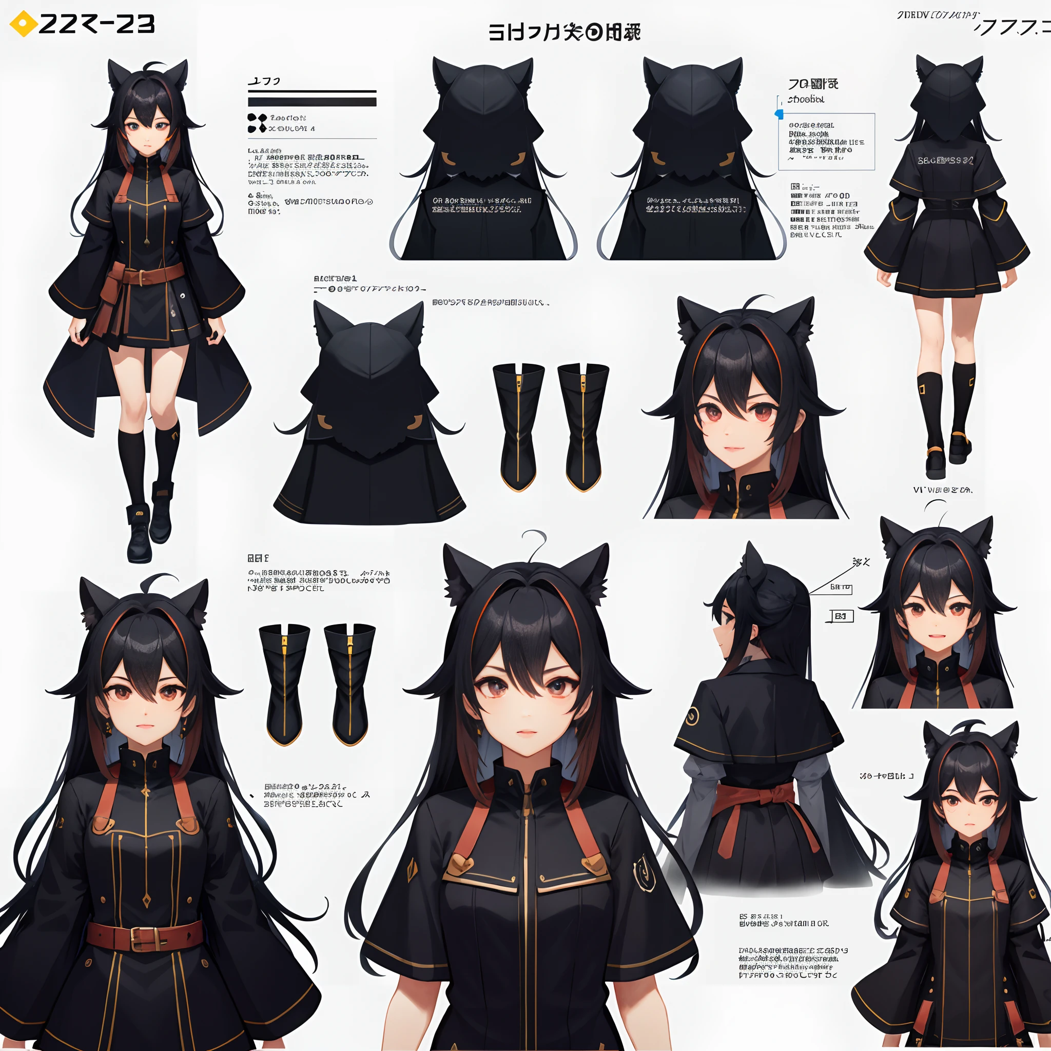 live2D character parts template, parts asset,live 2D vtuber model asset,