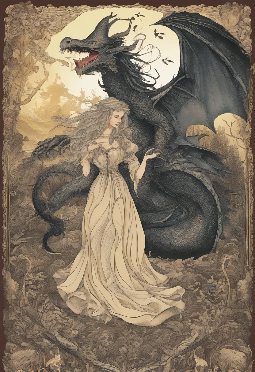The Tale of the Witch and the Kind Dragon