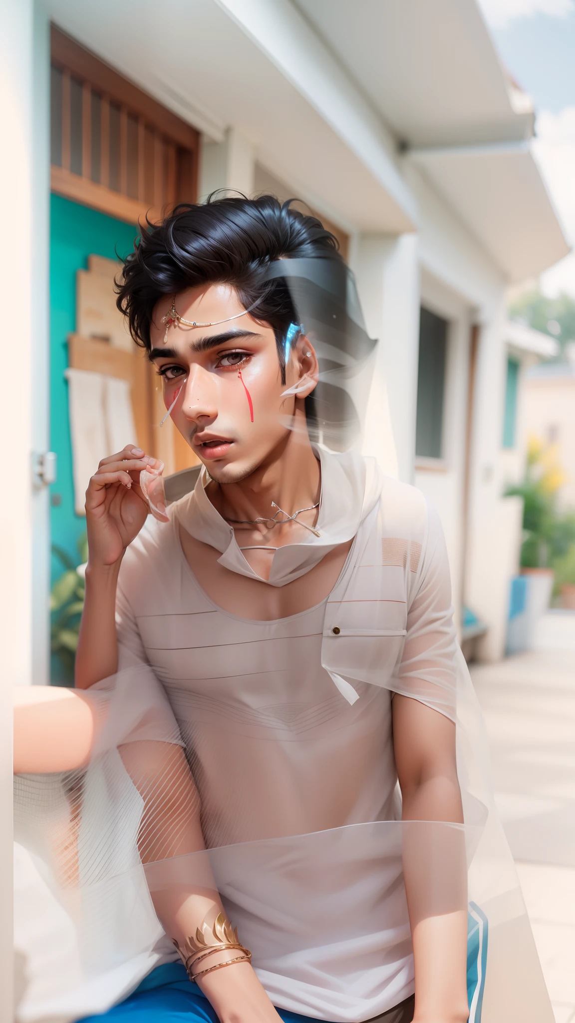 Handsome Indian ager