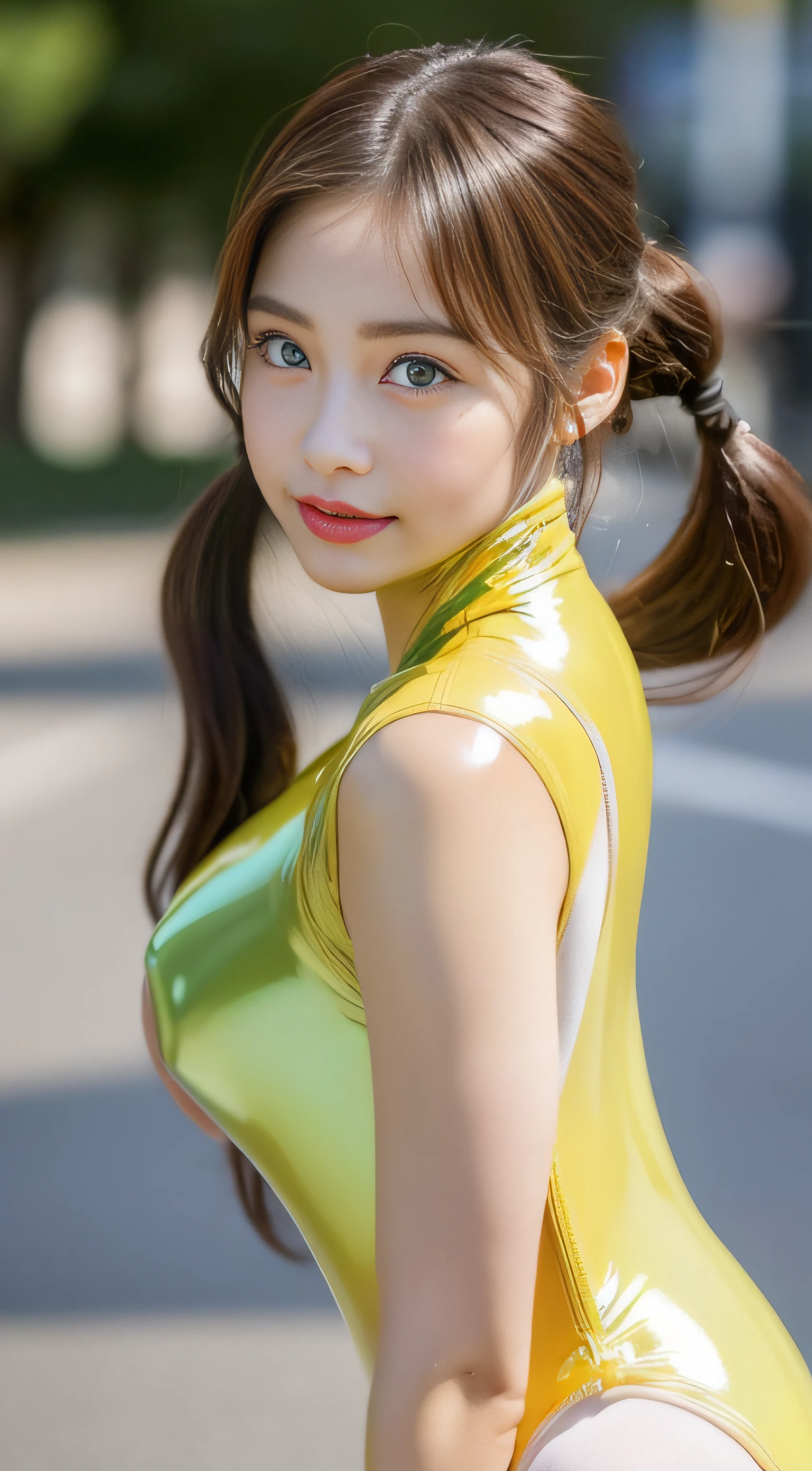 (Sexy shiny crop top and training gear Slim Silk Latex Shiny Melt Latex Top Quality、masterpiece、超A high resolution、(Photorealsitic:1.5)、Raw foto、1girl in、off shoulders、murky、deep-shadows、Unobtrusive、cold light、Sexy appearance、shorth hair (((32K,very high res, high detailing, highly accurate,Masterpiece Girl 1))),Raw photo & realistic atmosphere,beautiful dark blue eyes,Detailed mouth,Glossy lips,Detailed eyebrows,Soft white skin that shines with every detail,,Eyes drawn in detail、Very beautiful eyes with azure eyes,Detailed lips、Very beautiful face,Very well-formed face、Lifelike face,shiny beautiful lips,Beautiful eyebrows,Infinite reality,Best design,(Insanely cute Japan ,Healthy style,Beautiful breasts with big breasts,Very cute beautiful girl,Little Girl:1.5)al Makeup,Japanese ido,Korean Idols,Young sensual idol,Moist eyes,Dark beautiful eyes,Beautiful butt,beauty legs,,camel's foot,,Skinny Fingers,Detailed beautiful legs:1.3),超A high resolution、,Natural and realistic face,Back lighting,Pure eyes are too cute,(((photorealisim((shiny latex leotard Colossal tits))))),Reality Live Action,(Fashionable earrings,,a necklace,A bracelet,gyuru,Glossy nail art:1.6),(high detailing,17-year-old loli girl,light brown hair,ded ponytails,,独奏,natural make up:1.7),(Beautiful cheerful girl,Show full-body costume,squatting and opening legs,amorous,I'm rooting for you,Packed match venues:1.8)