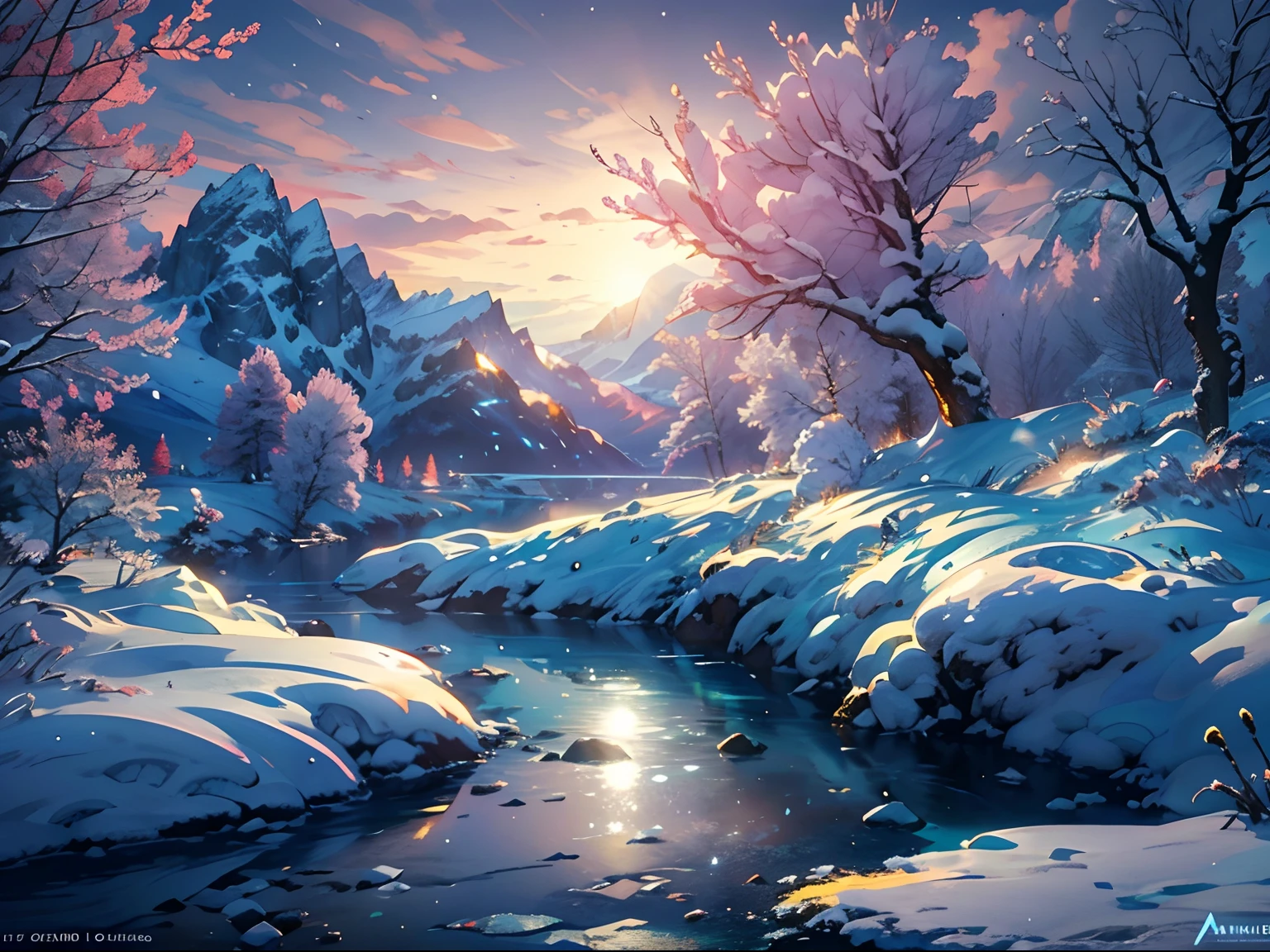(Best quality,4K,A high resolution,Masterpiece:1.2),Ultra-detailed,(Realistic,Photorealistic,photo-realistic:1.37),hdr,hyper HD,Studio lighting,Clear detail,professional,Vivid colors,Bokeh,winter,anime big breast,landscape,Night,full moon,Cold,in wonderland,serene,tranquil,icy,meteors,Glowing ice,Huge peaks,Majestic,Snow-covered peaks,Snowy forest,Frozen lake,Sparkling snowflakes,Mysterious Shadows,Snow-capped hills in the distance,endless horizon,Icy atmosphere,Calm reflection,Peaceful silence,Brilliant moonlight,Ethereal beauty,Winter ecosystem,harmony of nature,Enchanting silence,enchanting landscape,magical scenery,Awe-inspiring,serenequietude,Engaging view