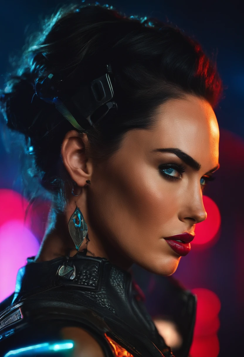 megan fox in cyber punk 2077 sex android