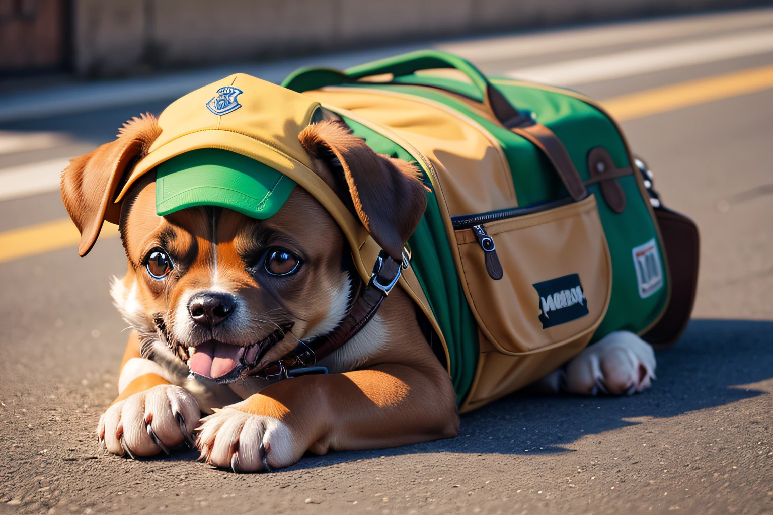 happy dog