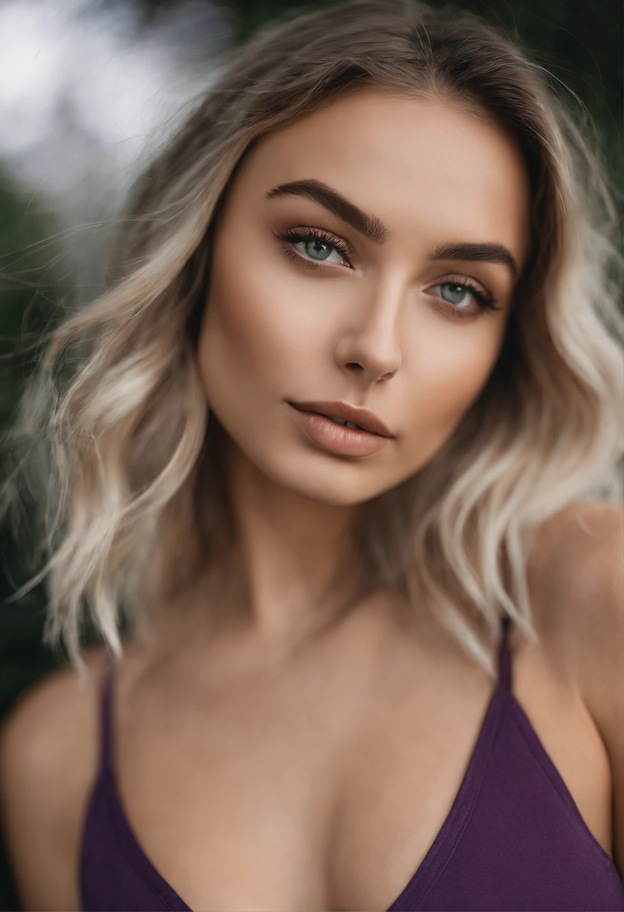 woman with matching tank top and panties, fille sexy aux yeux bleus, Portrait Sophie Mudd, Portrait de Corinna Kopf, cheveux blonds et grands yeux, selfie of a young woman, Les yeux dans le club Violet Myers, ohne Maquillage, maquillage naturel, Look directly into the camera, Visage avec Artgram, dezentes Maquillage, Superbe photo du corps entier, club, Fission