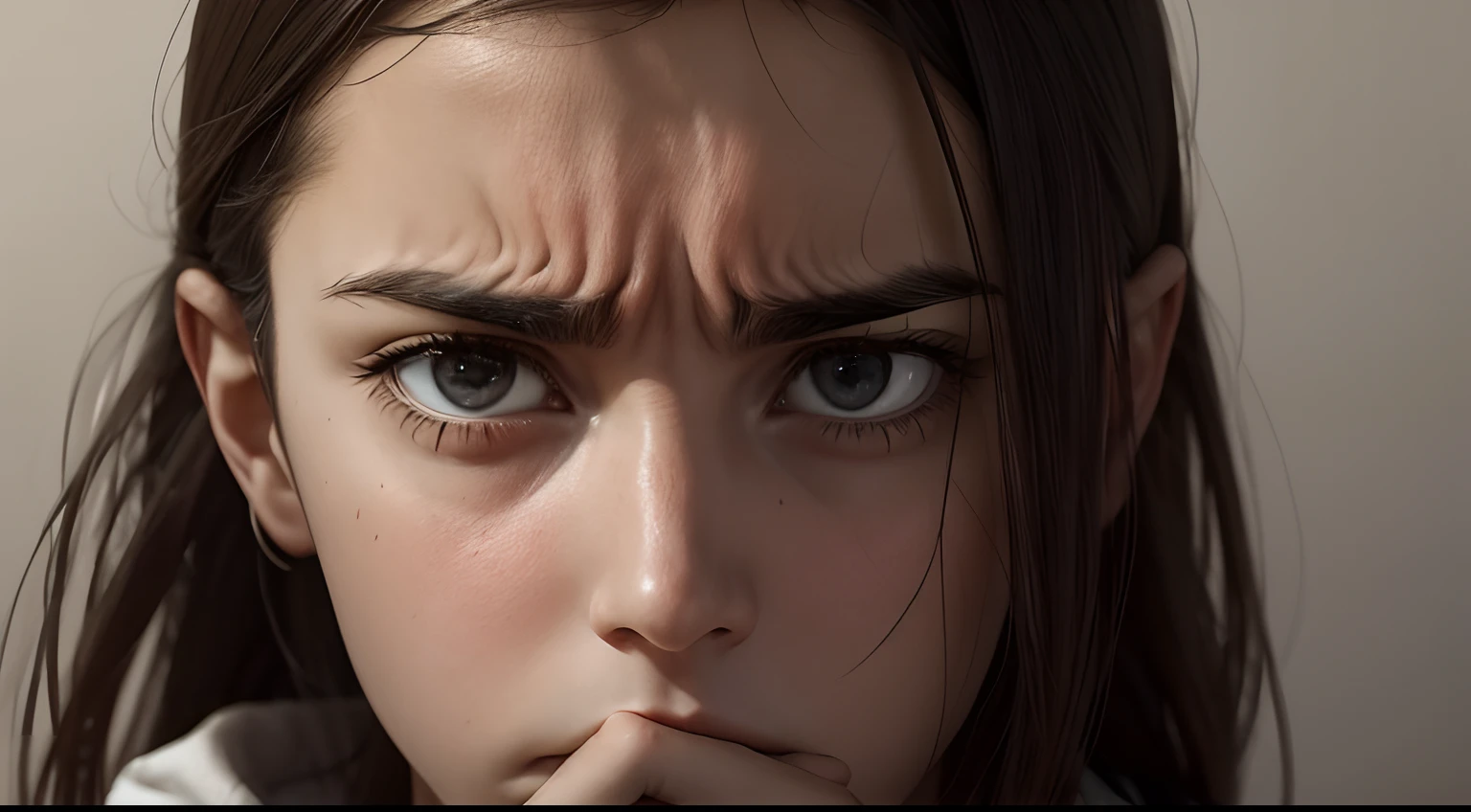 Anxiety and Fear: Show close-ups of worried expressions on your face and your parents'.