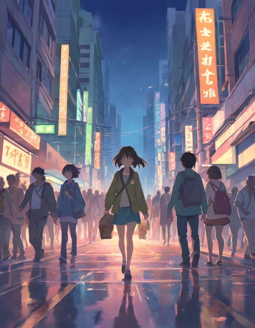 "A zombie apocalypse ravages the busy streets of a big city"