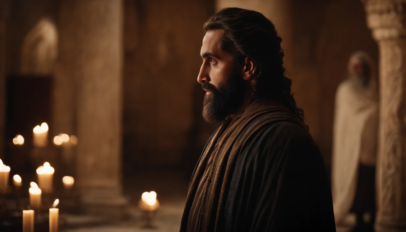 The prophet Ezekiel was an ordinary-looking man, com cabelos e barba pretos e olhos escuros. He was a priest who lived in Jerusalem, but he was taken captive to Babylon by King Nebuchadnezzar in 597.C.