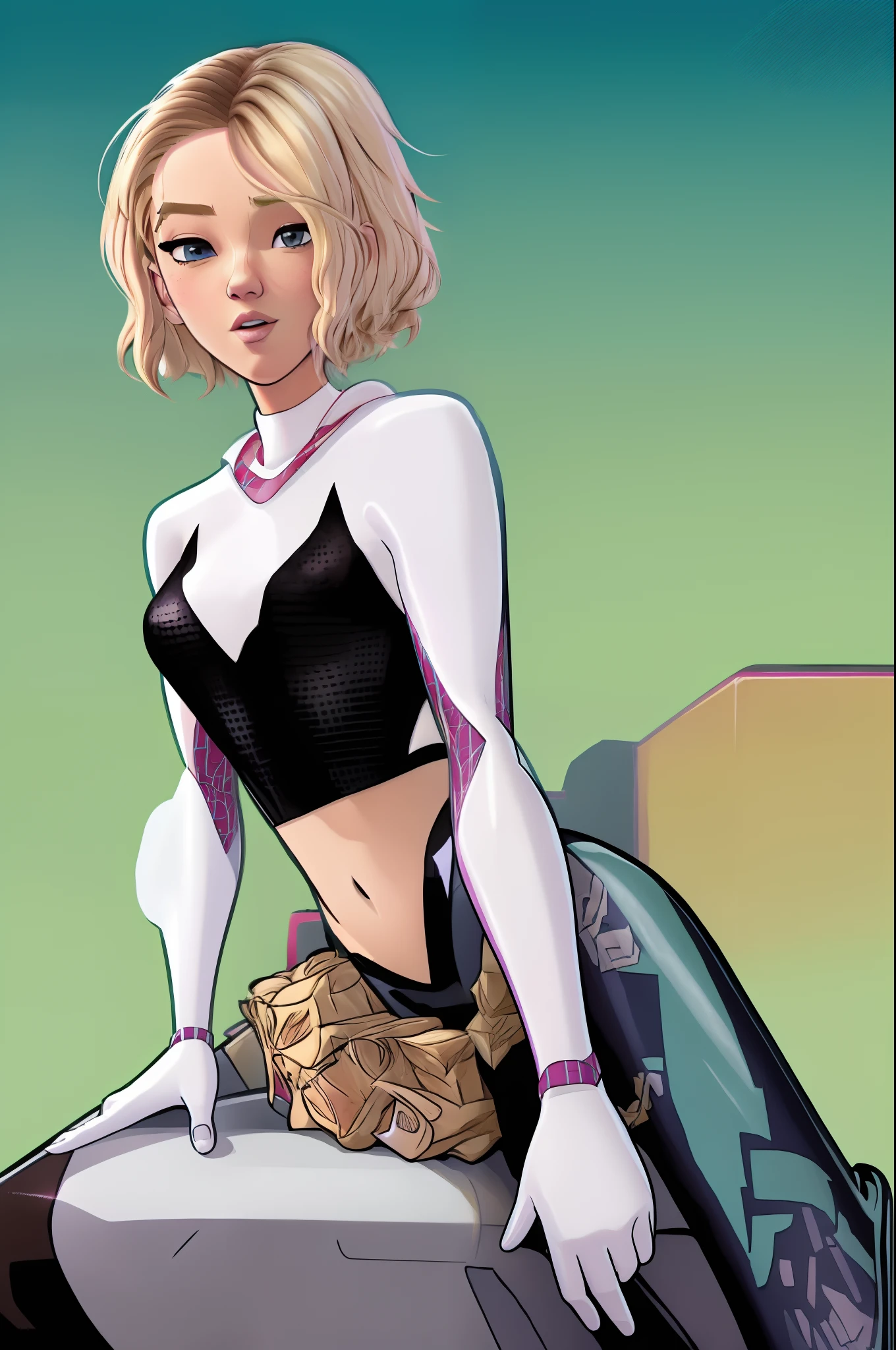 gtasa2004 cartoon of loading screen in gwen stacy