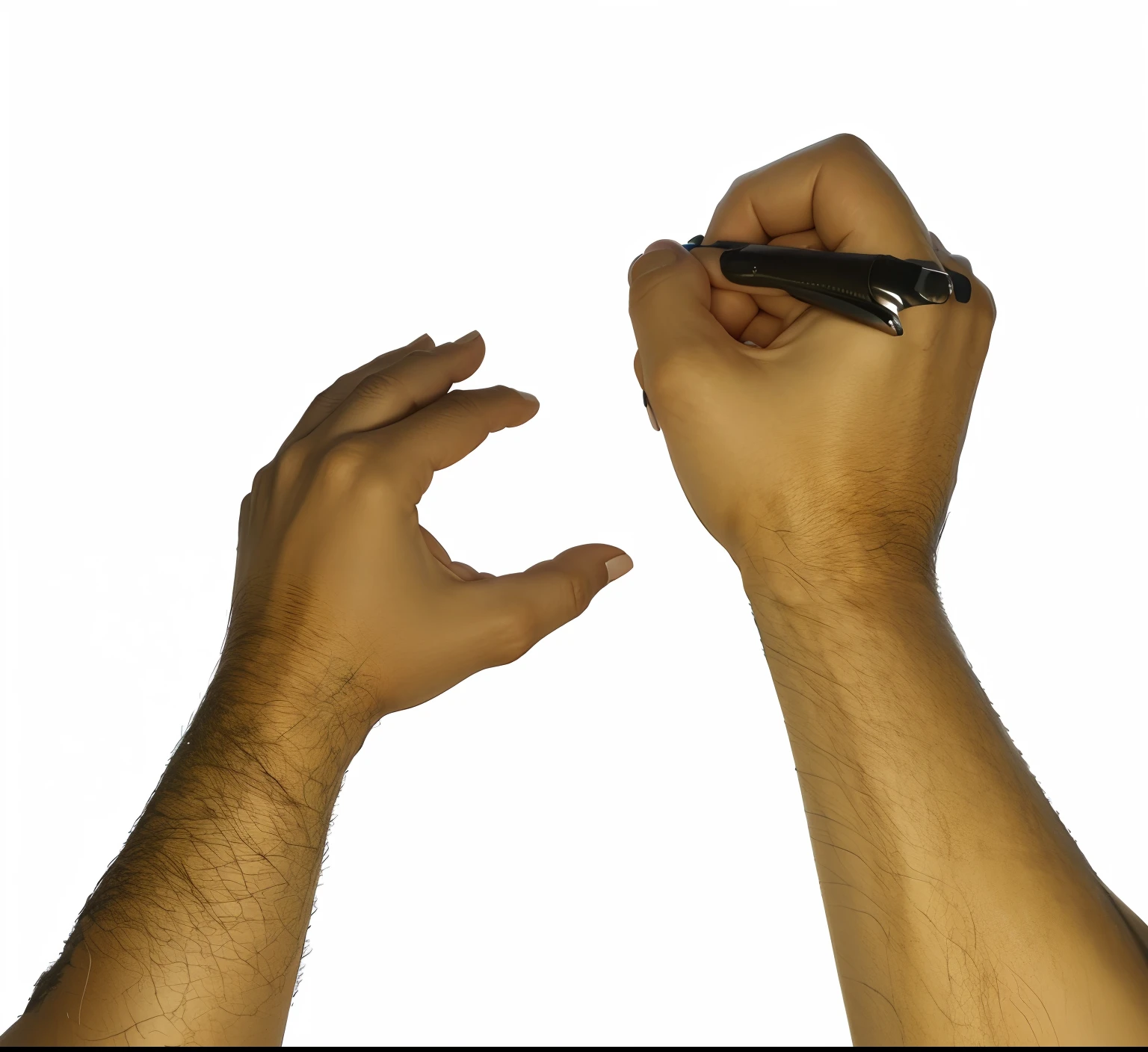 Two hands