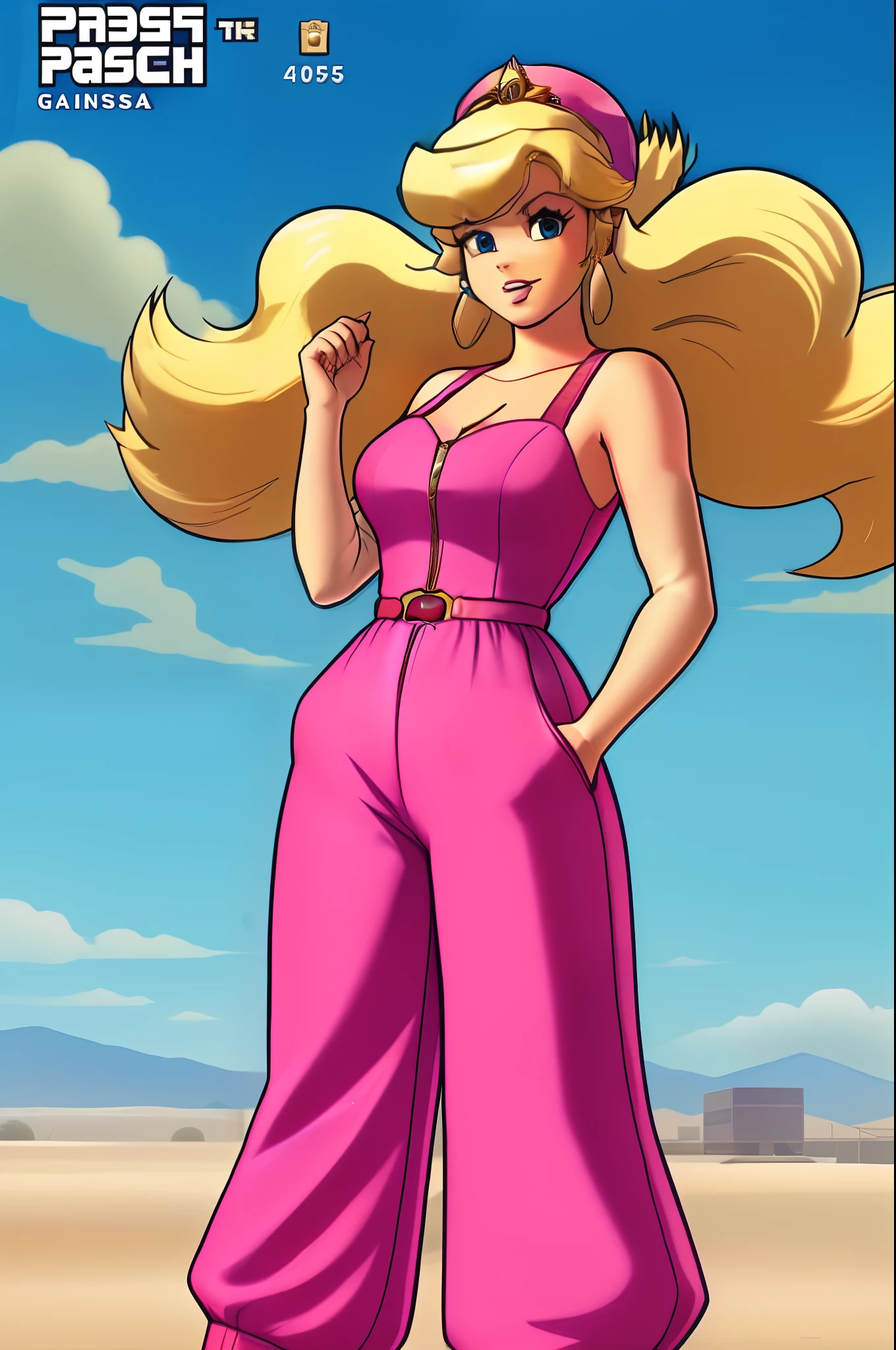 gtasa2004 cartoon of loading screen in PrincessPeach
Jumpsuit