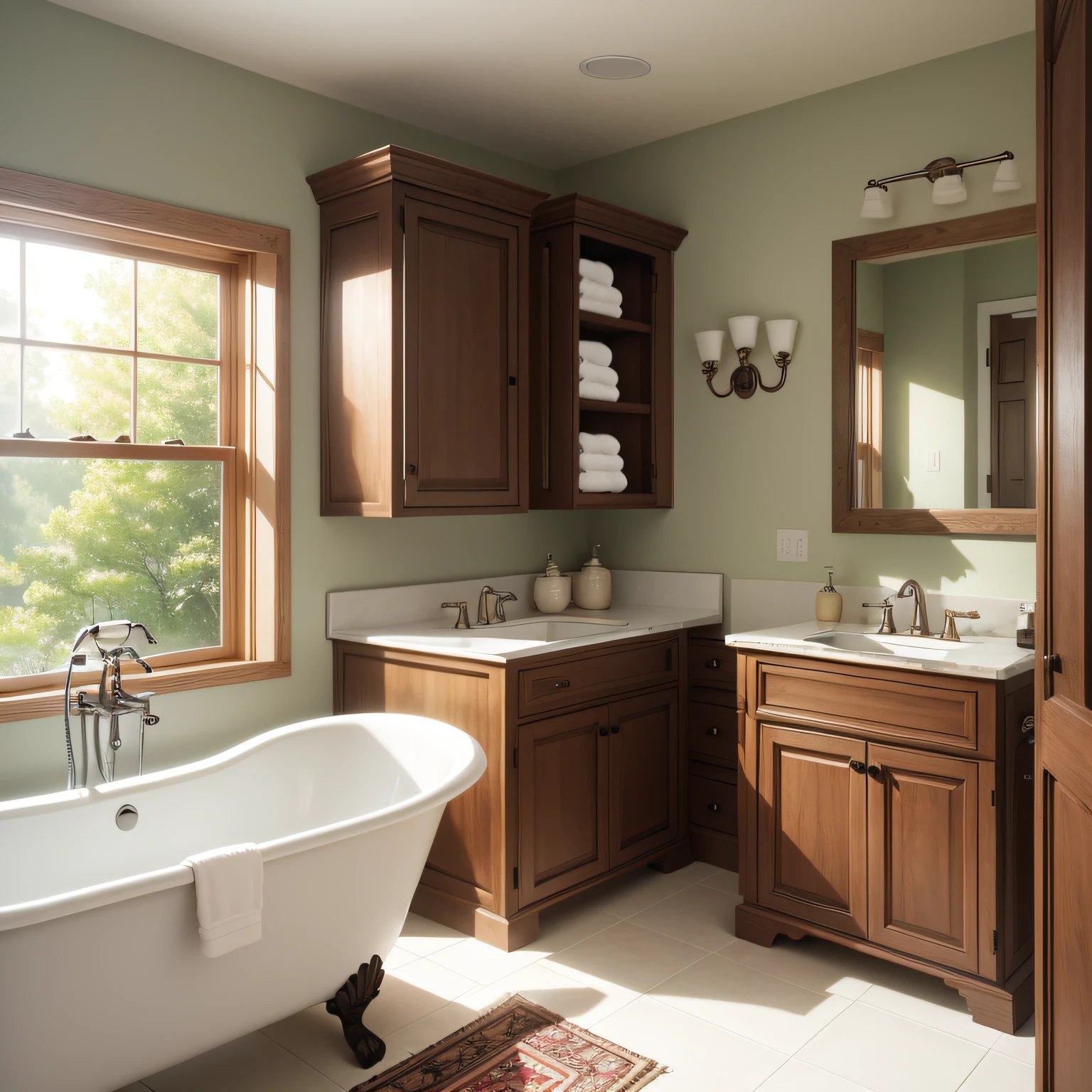 Simple traditional bathroom designs with Faucets and Hardware