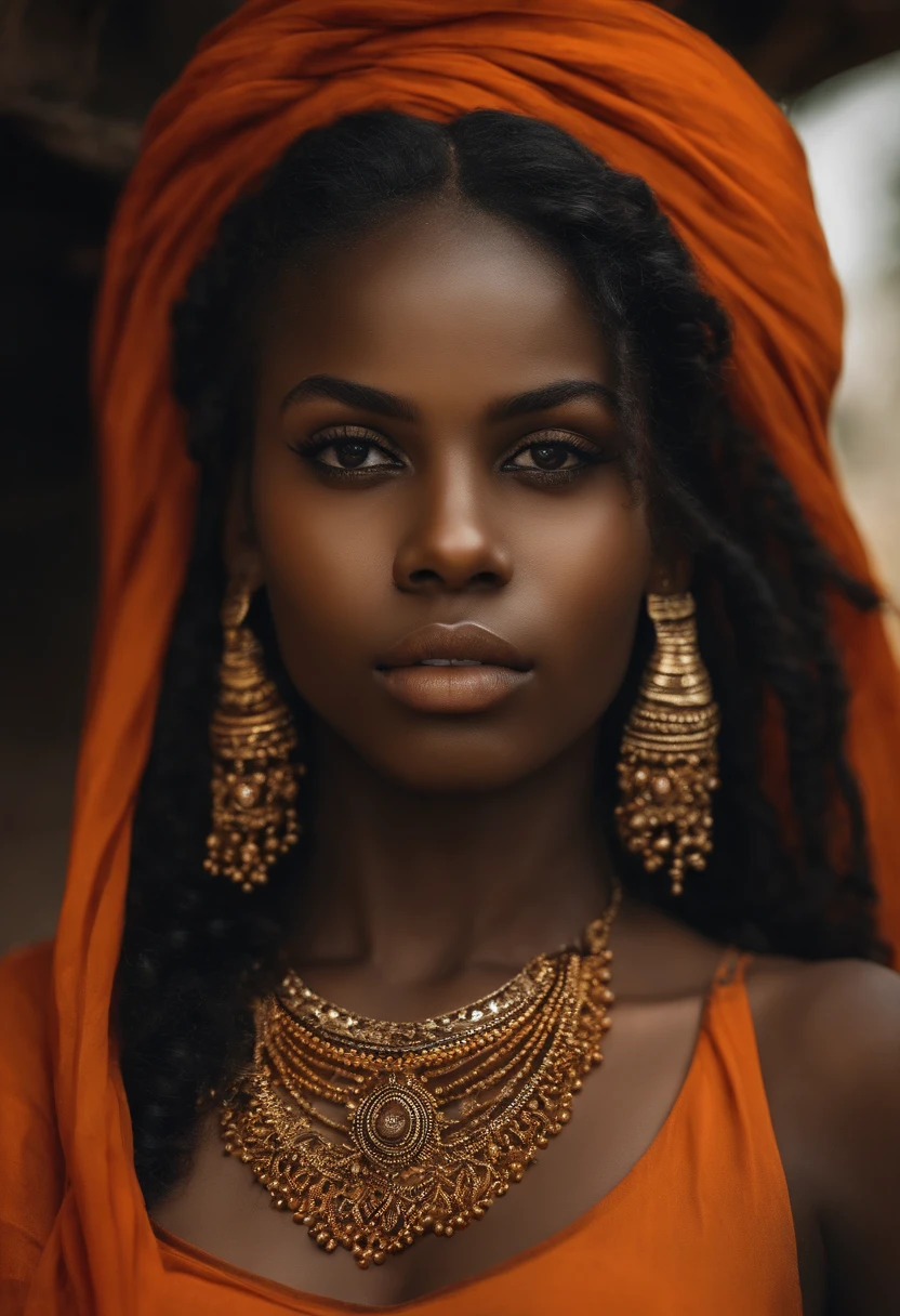 fille, africain, noir, The eyes of Anbar, cheveux longs, 16 to 19 years ,porter un short sexuel ,corps entier, pouty lips, belle poitrine et taille fine