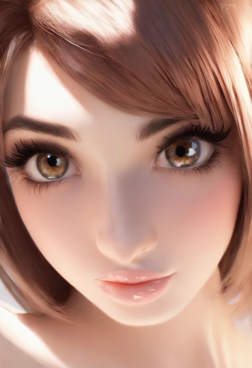 ((melhor qualidade, 8k, obra-prima: 1,3)), 1 , Beautiful woman with slender abdomen: 1,3, (Medium-short hair, Seios enormes: 1,2), cardigan: 1, 2, 3, rosto ultra detalhado, olhos detalhados, Double eyelidm, (Rosto da Ariana Grande), realista, nua.