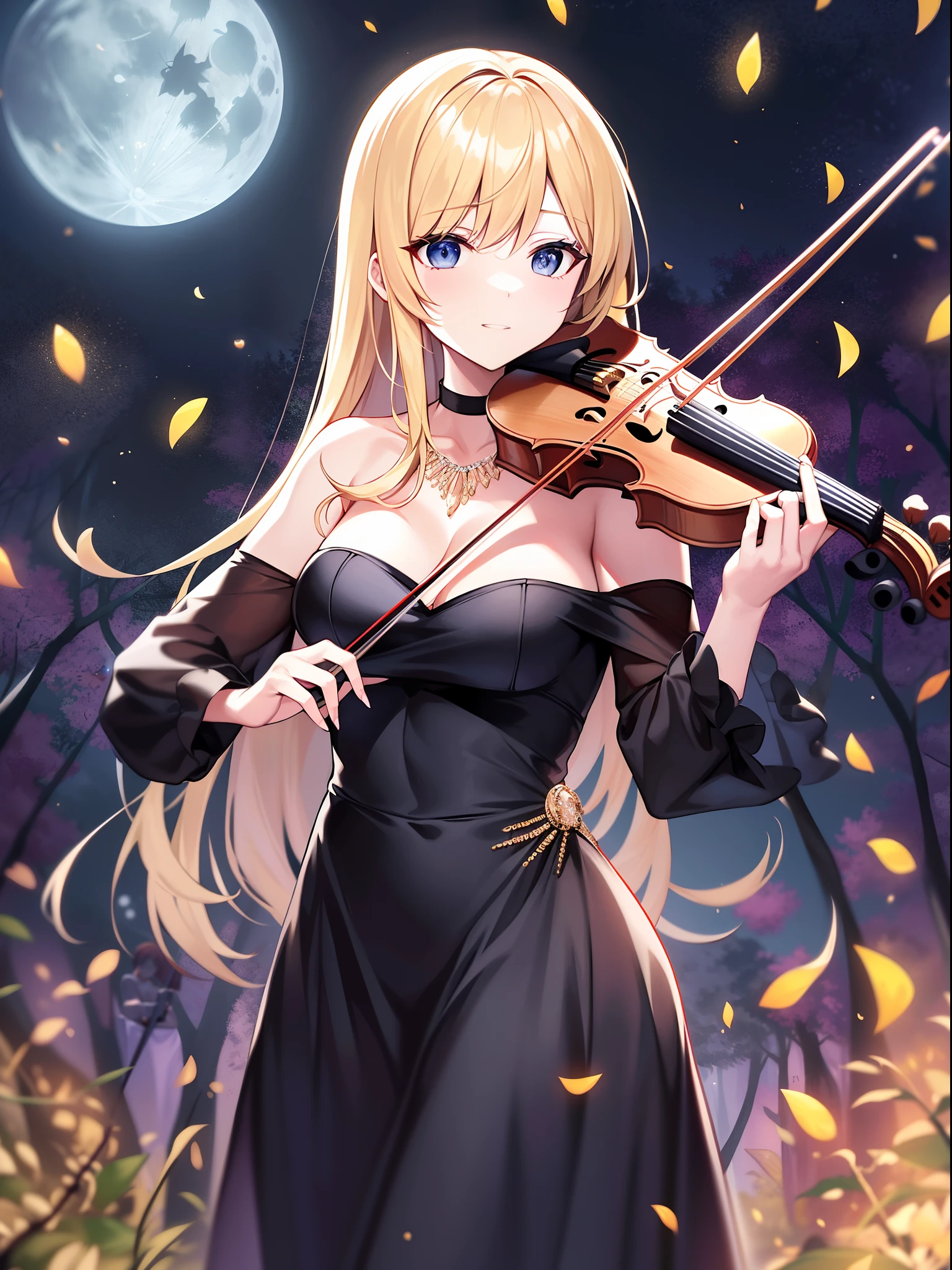 Outrageous resolution、masterpiece++、top-quality++、ultra-definition++、ultra-definition++、4k++、8k++、from side、(Background Focus)++、((1)))+++Dressed woman praises violinist blonde mature woman playing violin while standing in black dress with fireflies scattering in a forest of full moons destroying cities、Blonde mature woman rune of violinist playing violin while standing in a black dress with fireflies flying in a forest of full moon、The magic of a blonde mature woman who plays the violin while standing in a black dress with fireflies flying in a forest with a full moon、Blonde mature woman violinist playing violin while standing in black dress with fireflies flying in the forest of full moon flying above、Blonde mature woman married woman of violinist playing violin while standing in black dress with fireflies flying in the forest of the full moon、Blonde mature woman president of violinist playing violin while standing in a black dress with fireflies scattered in the forest of the full moon、Detailed contemporary art、Contemporary Art Style、Blonde mature witch violinist playing violin while standing in black dress with fireflies flying in beautiful modern full moon forest、Blonde mature college student playing violin while standing in black dress with fireflies flying in the forest of the full moon、Contemporary Art Behans、Blonde mature high school violinist playing violin while standing in black dress with fireflies flying in the forest of the full moon、Violinist blonde mature woman Jie playing violin while standing in a black dress with fireflies flying in a beautiful full moon forest、Blonde mature woman fragment of violinist playing violin while standing in black dress with fireflies scattered in a shiny floating full moon forest、Blonde mature woman violinist playing violin while standing in black dress with fireflies flying in a forest with full moon、 Blonde mature woman spark violinist playing violin while standing in black dress with fireflies flying in a dazzling
