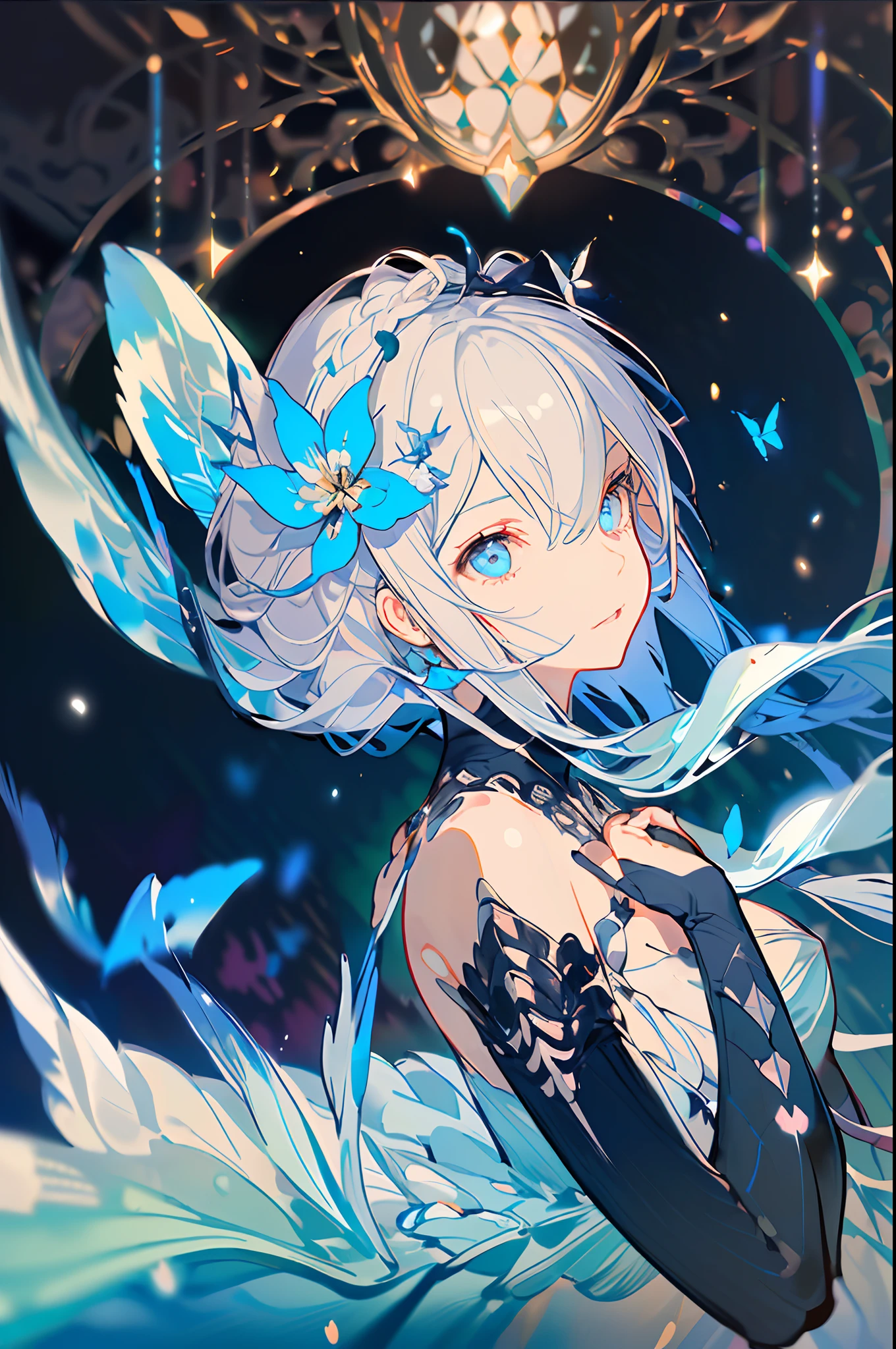 masterpiece,1girl, <lora:banya_htV1:0.25>, best quality,shiny skin,masterpiece,hyper detailed ultra high res,sunlight, (photorealistic:1.4),cute,<lora:dieqi:1> ,smile, <lora:mishawu:0.4>,(((colorful))),
