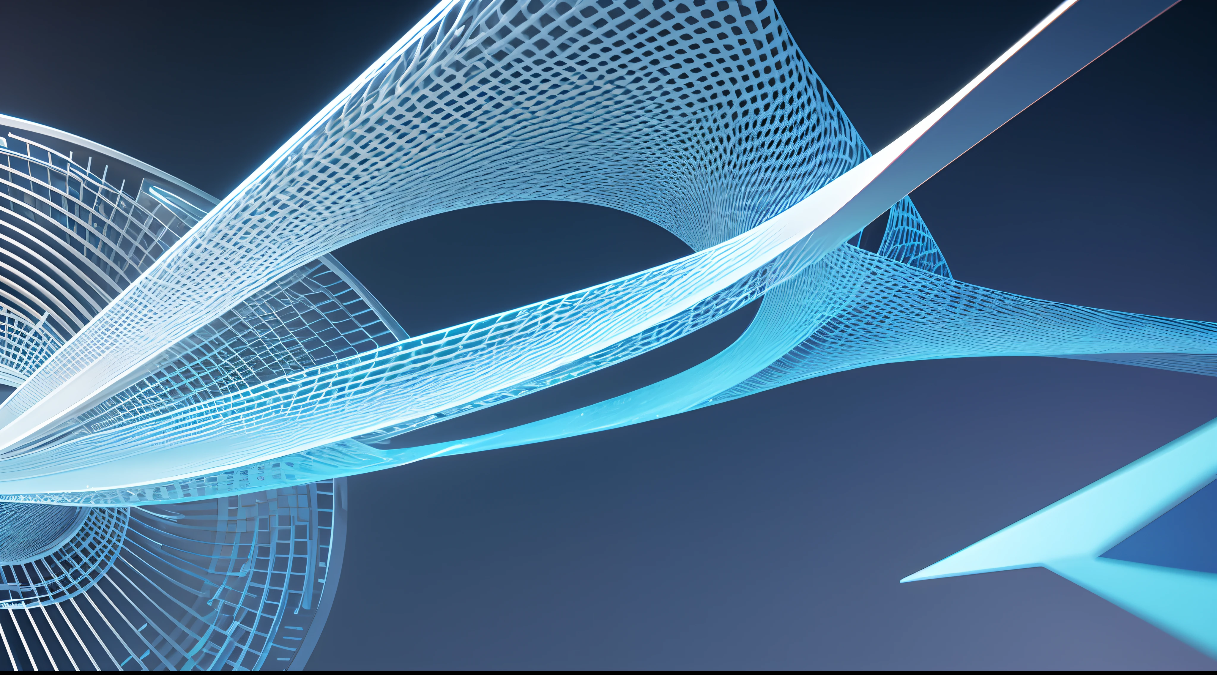 Engaging 3D visualization featuring stunning graphs、glinting